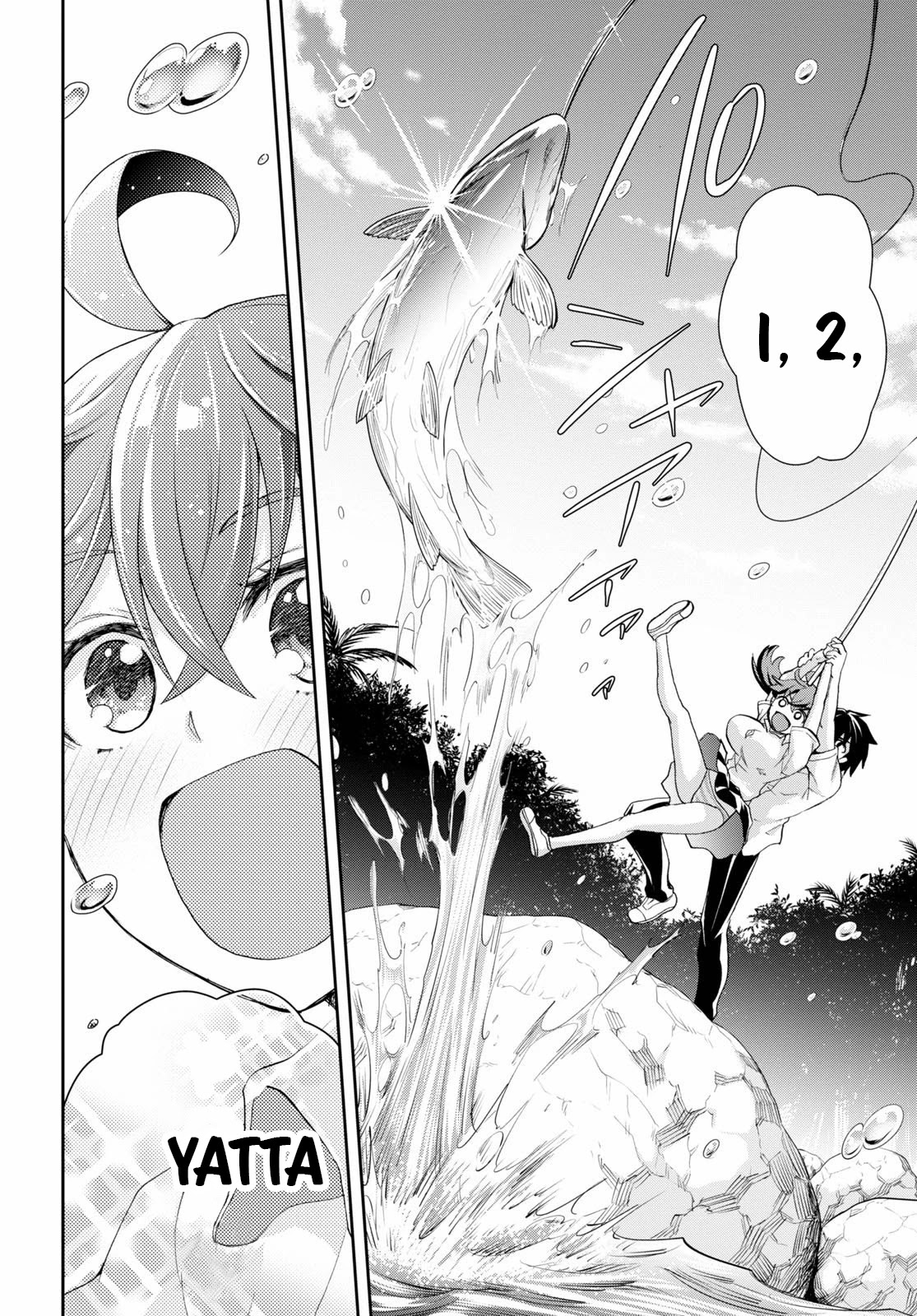 Isekai Yurutto Survival Seikatsu: Gakkou no Minna to Isekai no Mujintou ni Tenishitakedo Ore Dake Rakushou desu Chapter 4 page 13 - Chapter 4