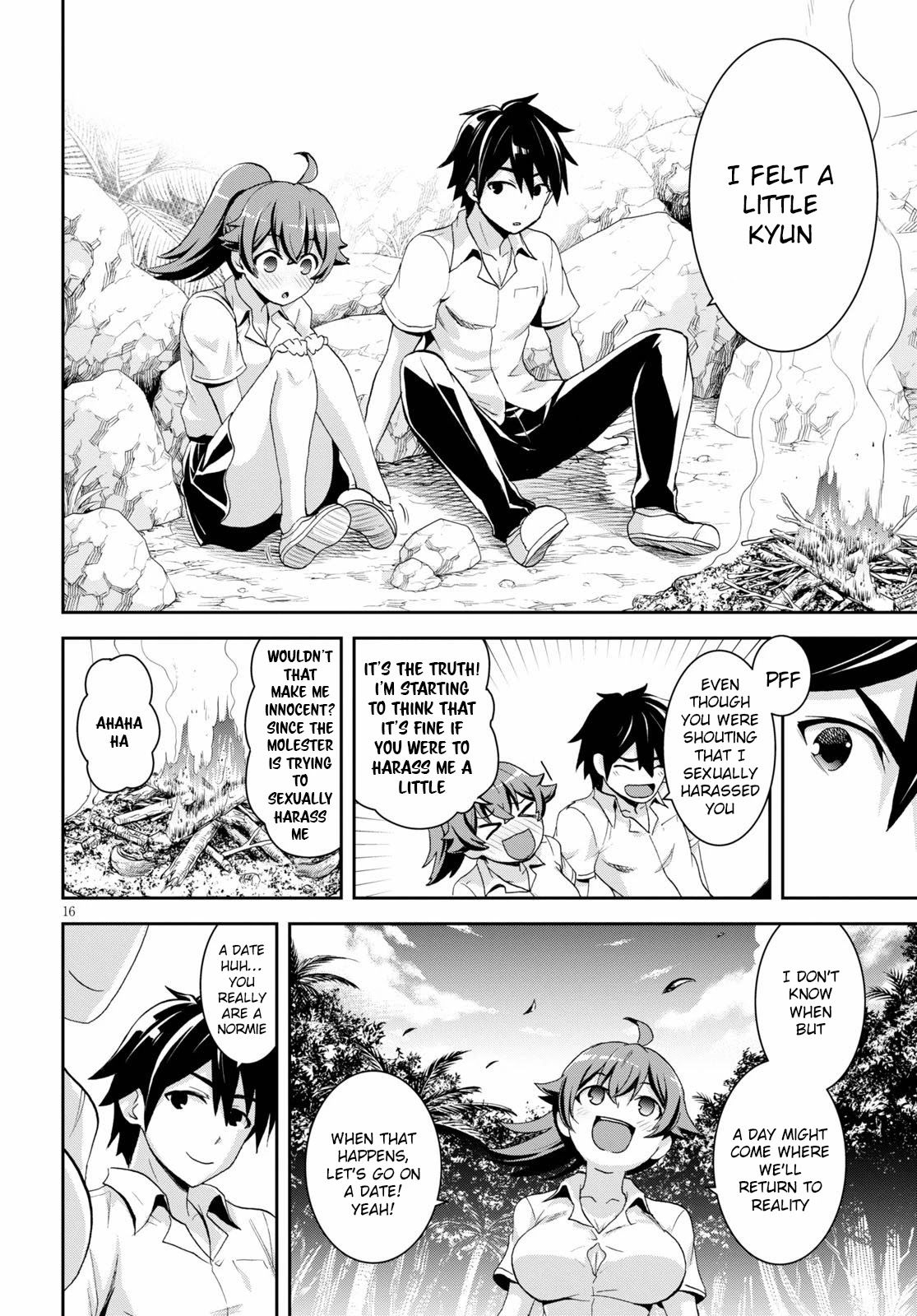 Isekai Yurutto Survival Seikatsu: Gakkou no Minna to Isekai no Mujintou ni Tenishitakedo Ore Dake Rakushou desu Chapter 4 page 17 - Chapter 4