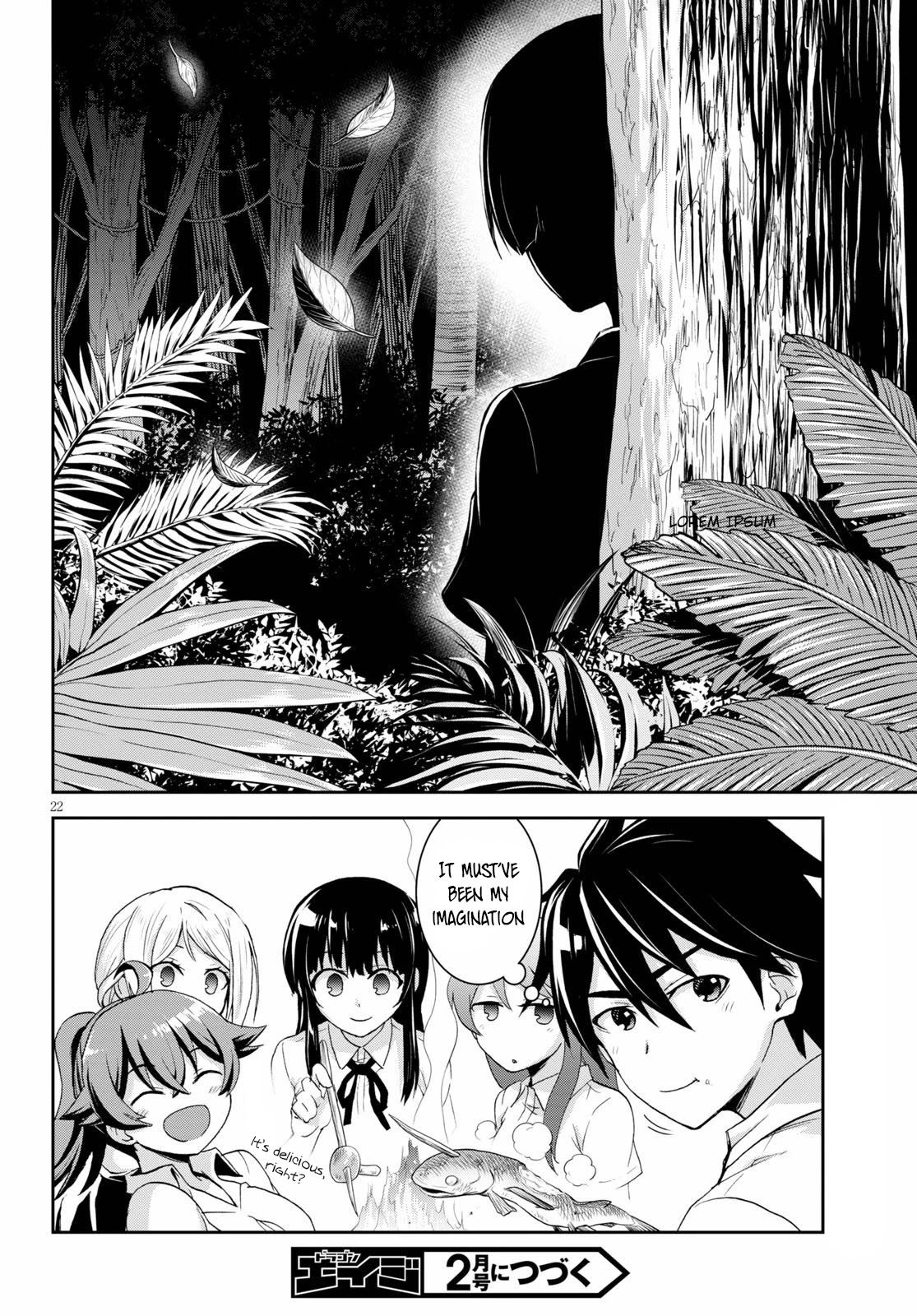 Isekai Yurutto Survival Seikatsu: Gakkou no Minna to Isekai no Mujintou ni Tenishitakedo Ore Dake Rakushou desu Chapter 4 page 23 - Chapter 4