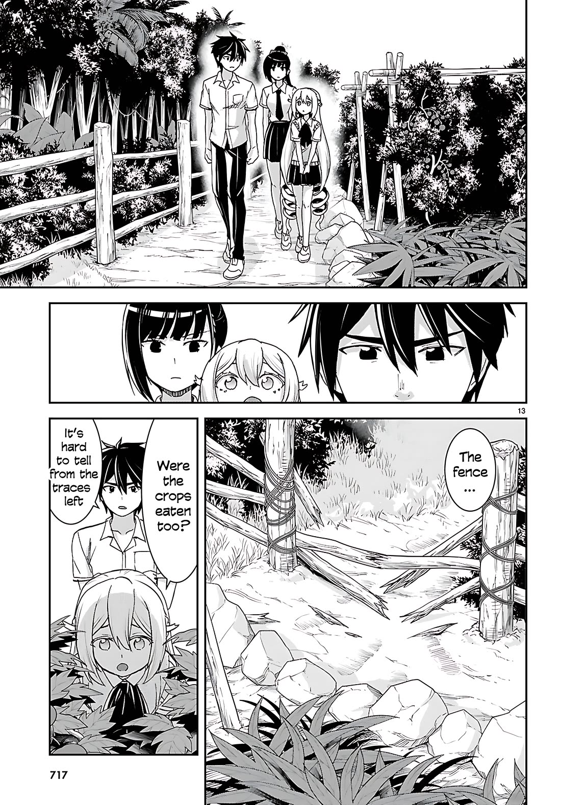 Isekai Yurutto Survival Seikatsu: Gakkou no Minna to Isekai no Mujintou ni Tenishitakedo Ore Dake Rakushou desu Chapter 40 page 13 - Chapter 40