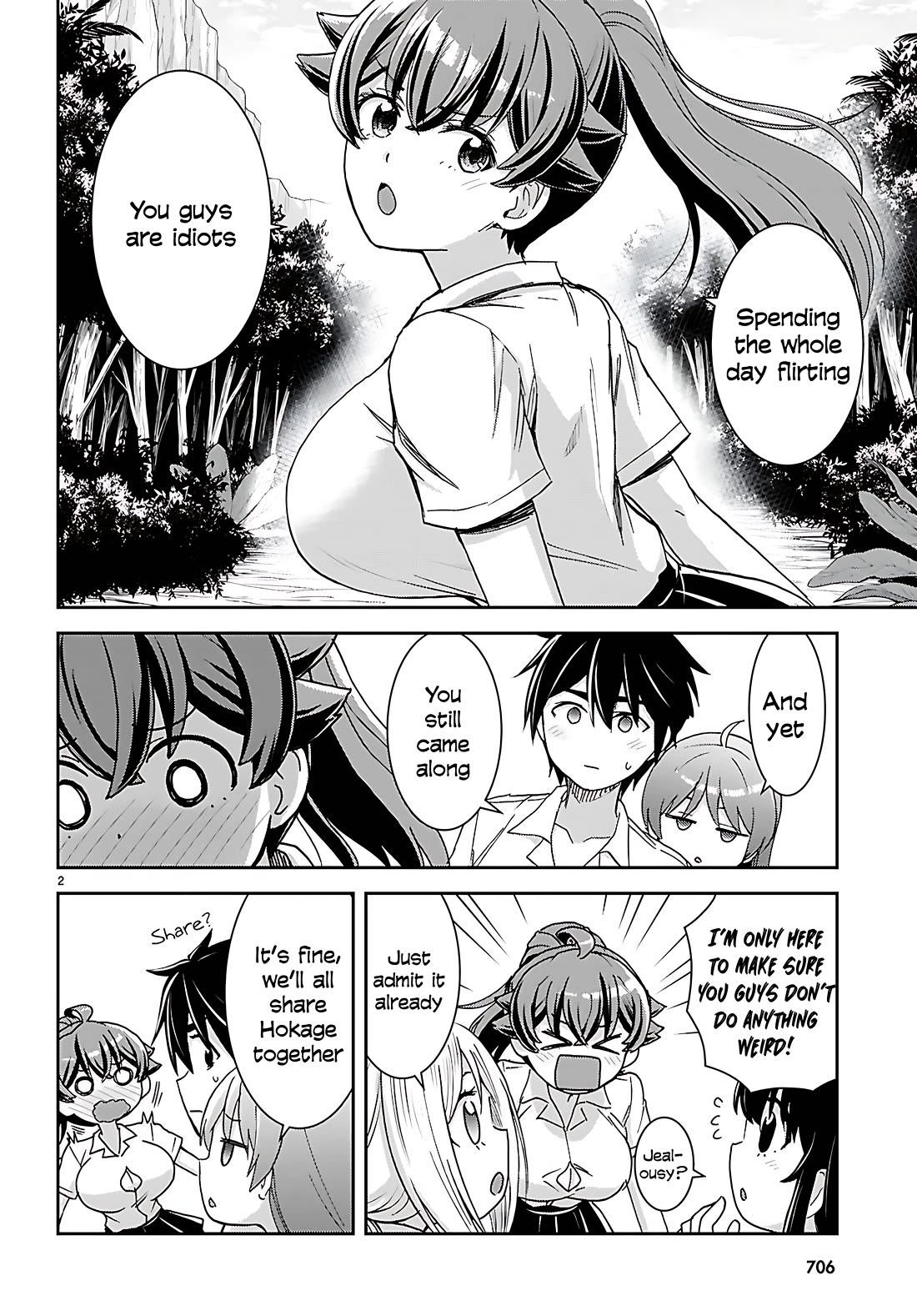 Isekai Yurutto Survival Seikatsu: Gakkou no Minna to Isekai no Mujintou ni Tenishitakedo Ore Dake Rakushou desu Chapter 40 page 2 - Chapter 40