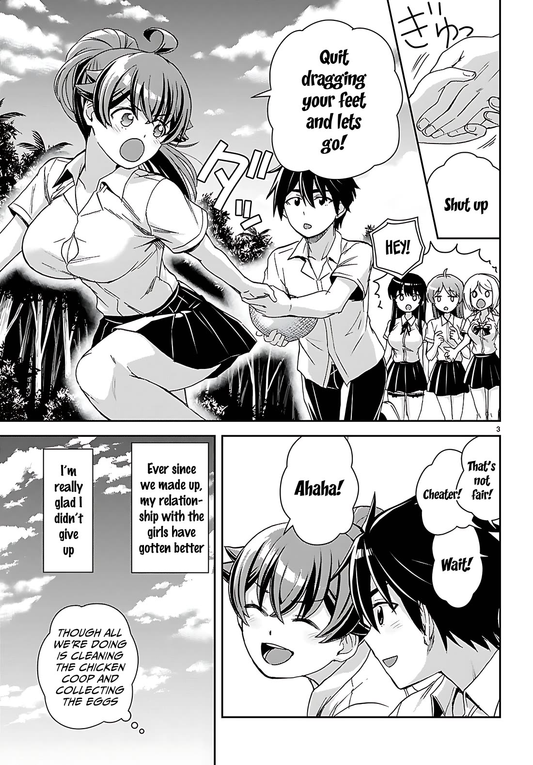 Isekai Yurutto Survival Seikatsu: Gakkou no Minna to Isekai no Mujintou ni Tenishitakedo Ore Dake Rakushou desu Chapter 40 page 3 - Chapter 40
