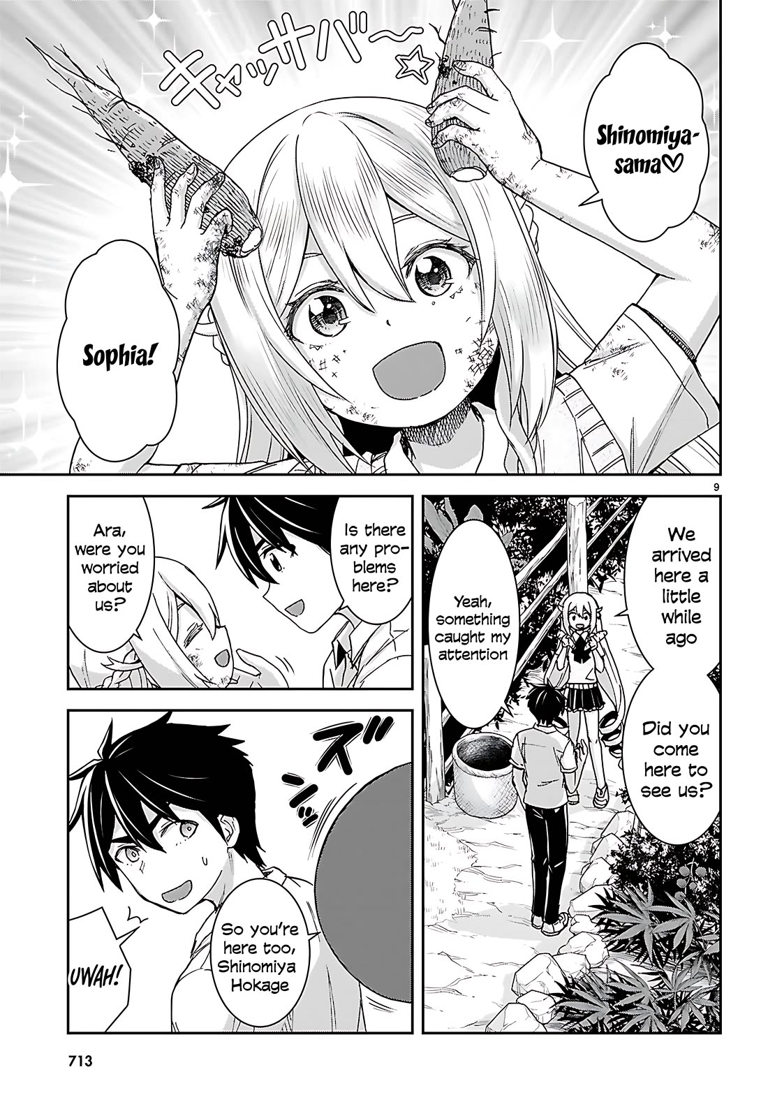 Isekai Yurutto Survival Seikatsu: Gakkou no Minna to Isekai no Mujintou ni Tenishitakedo Ore Dake Rakushou desu Chapter 40 page 9 - Chapter 40