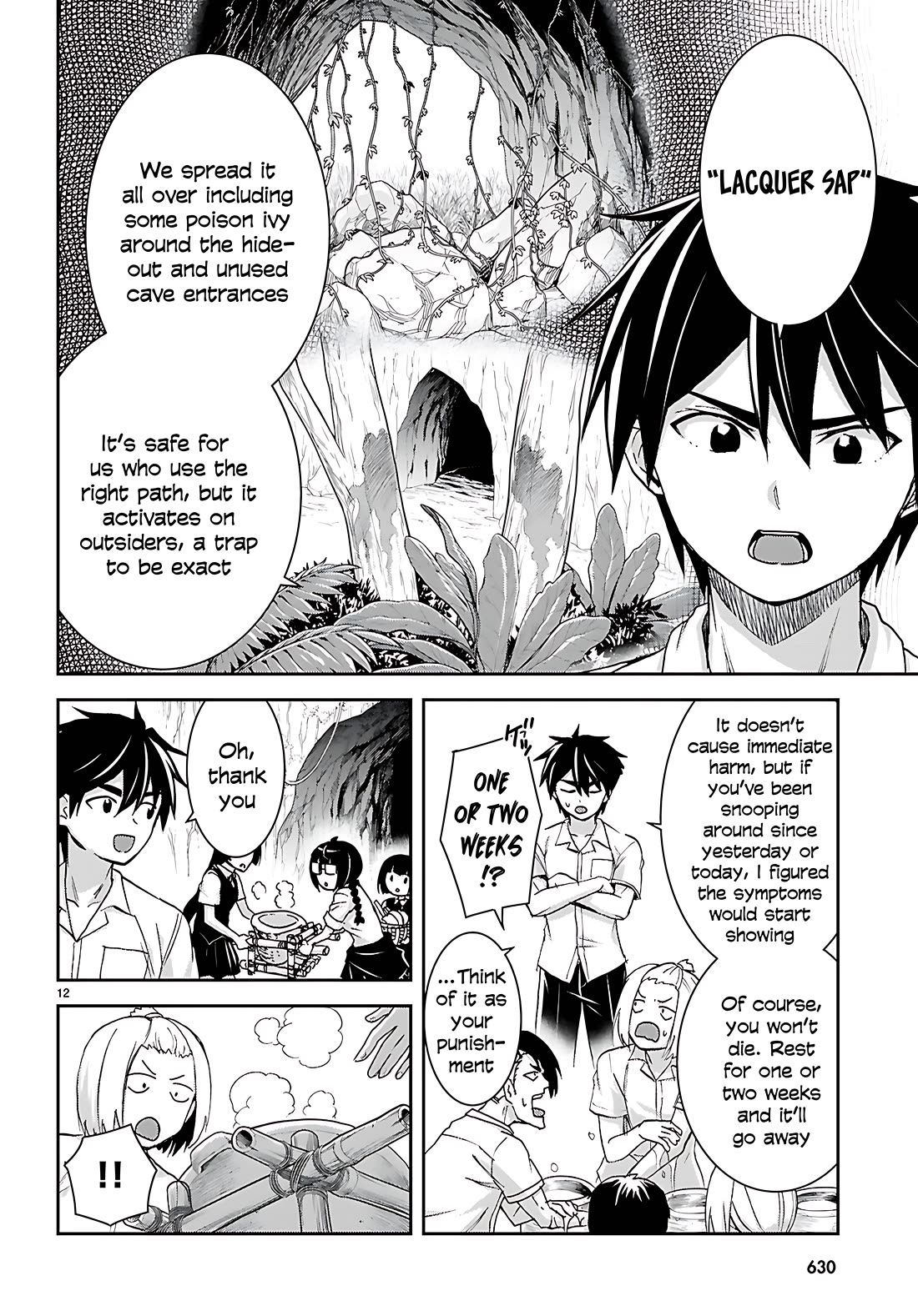 Isekai Yurutto Survival Seikatsu: Gakkou no Minna to Isekai no Mujintou ni Tenishitakedo Ore Dake Rakushou desu Chapter 41 page 14 - Chapter 41