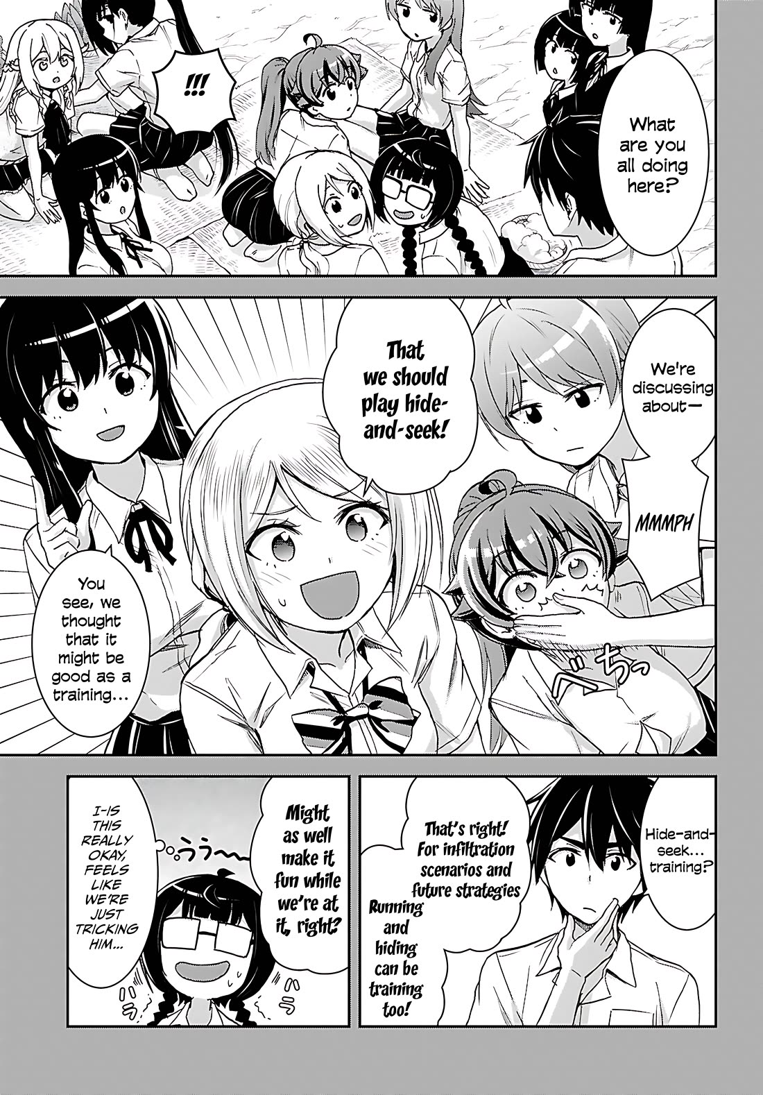 Isekai Yurutto Survival Seikatsu: Gakkou no Minna to Isekai no Mujintou ni Tenishitakedo Ore Dake Rakushou desu Chapter 42 page 6 - Chapter 42
