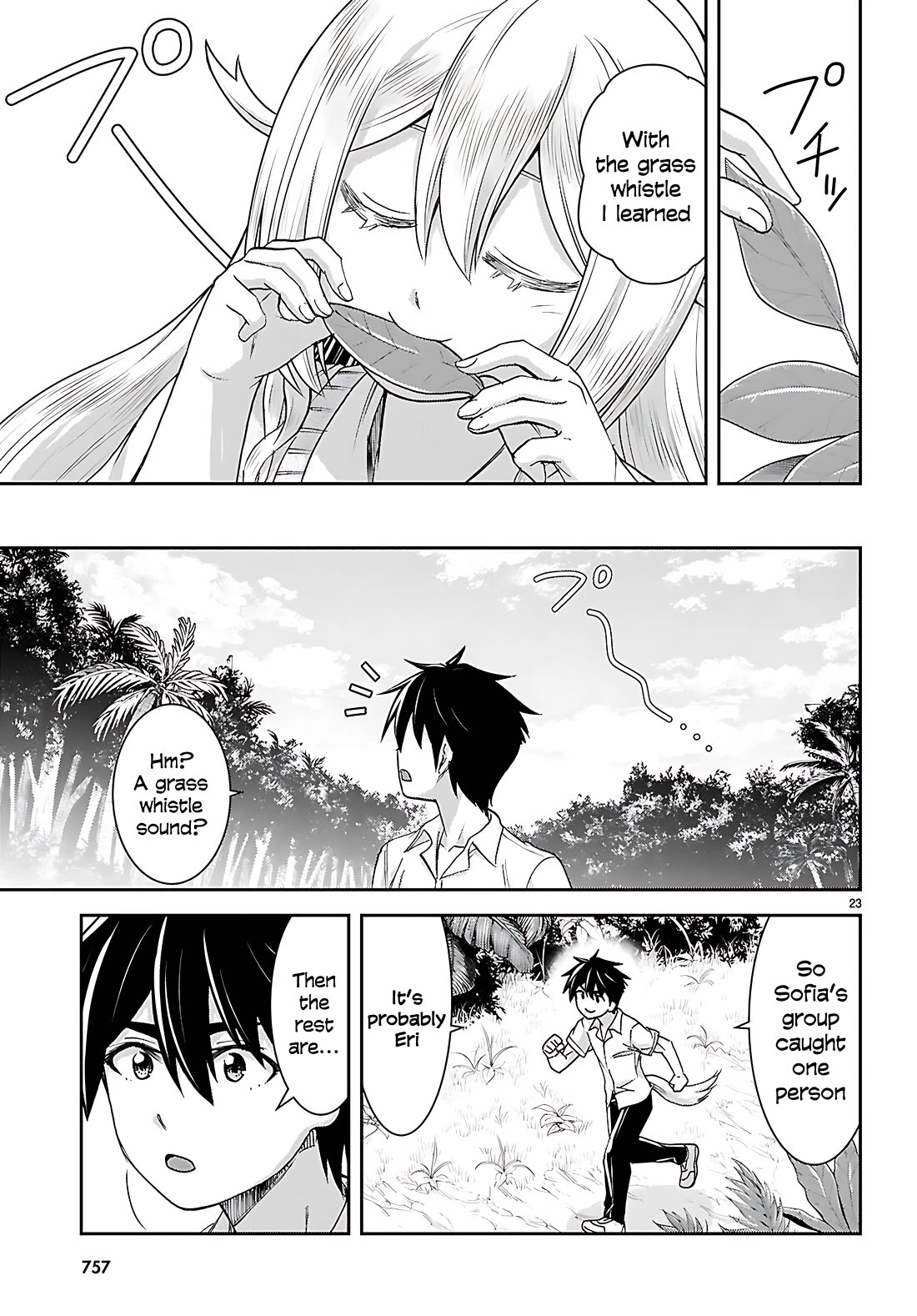 Isekai Yurutto Survival Seikatsu: Gakkou no Minna to Isekai no Mujintou ni Tenishitakedo Ore Dake Rakushou desu Chapter 43 page 24 - Chapter 43