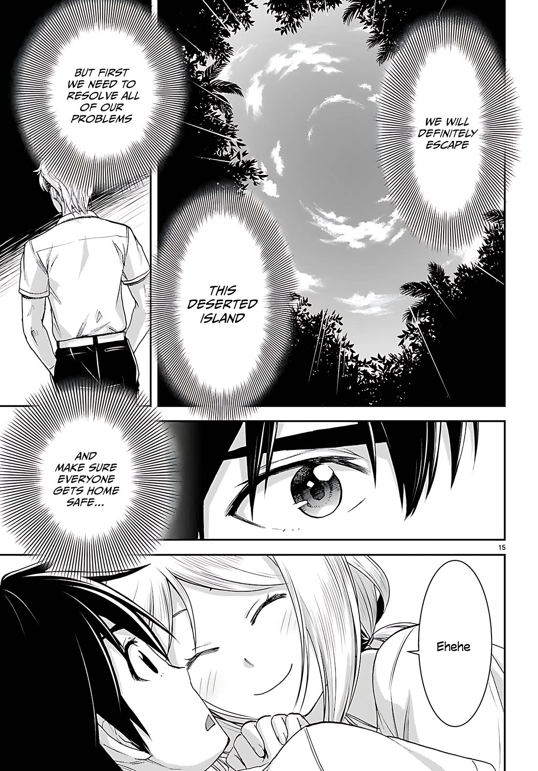 Isekai Yurutto Survival Seikatsu: Gakkou no Minna to Isekai no Mujintou ni Tenishitakedo Ore Dake Rakushou desu Chapter 44 page 15 - Chapter 44