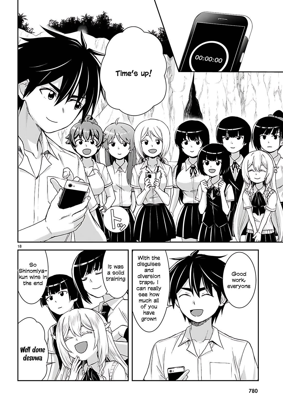 Isekai Yurutto Survival Seikatsu: Gakkou no Minna to Isekai no Mujintou ni Tenishitakedo Ore Dake Rakushou desu Chapter 44 page 18 - Chapter 44