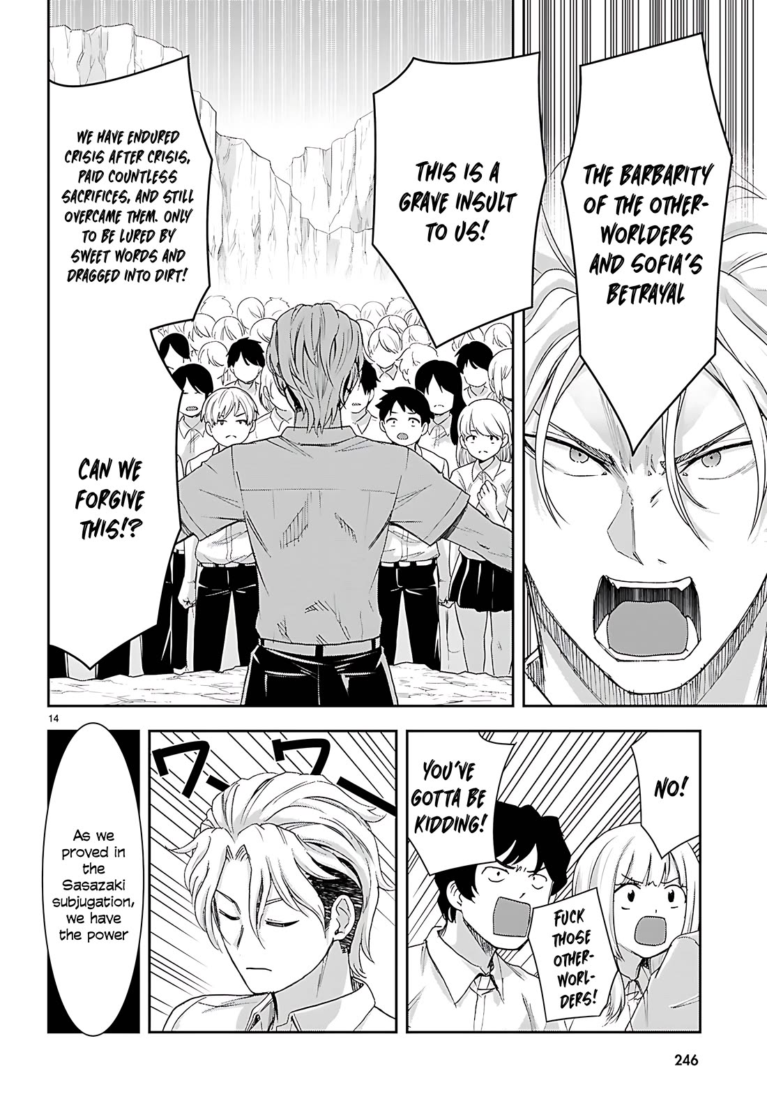 Isekai Yurutto Survival Seikatsu: Gakkou no Minna to Isekai no Mujintou ni Tenishitakedo Ore Dake Rakushou desu Chapter 45 page 15 - Chapter 45