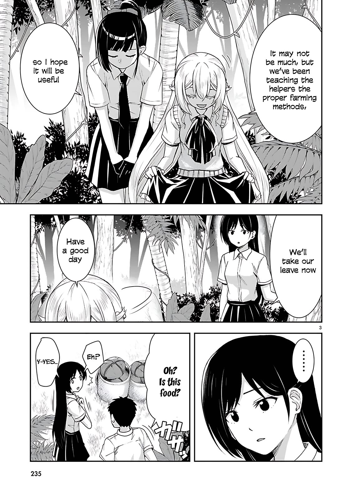 Isekai Yurutto Survival Seikatsu: Gakkou no Minna to Isekai no Mujintou ni Tenishitakedo Ore Dake Rakushou desu Chapter 45 page 4 - Chapter 45