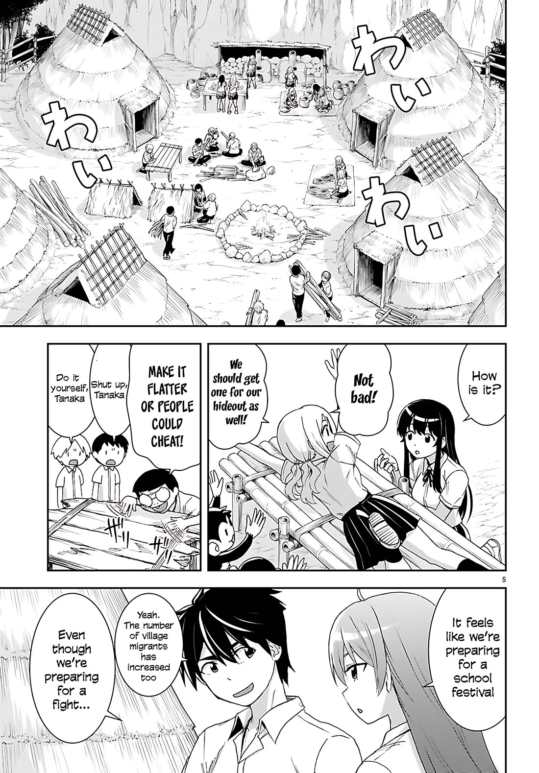 Isekai Yurutto Survival Seikatsu: Gakkou no Minna to Isekai no Mujintou ni Tenishitakedo Ore Dake Rakushou desu Chapter 45 page 6 - Chapter 45