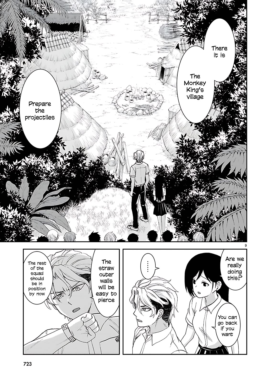 Isekai Yurutto Survival Seikatsu: Gakkou no Minna to Isekai no Mujintou ni Tenishitakedo Ore Dake Rakushou desu Chapter 46 page 10 - Chapter 46