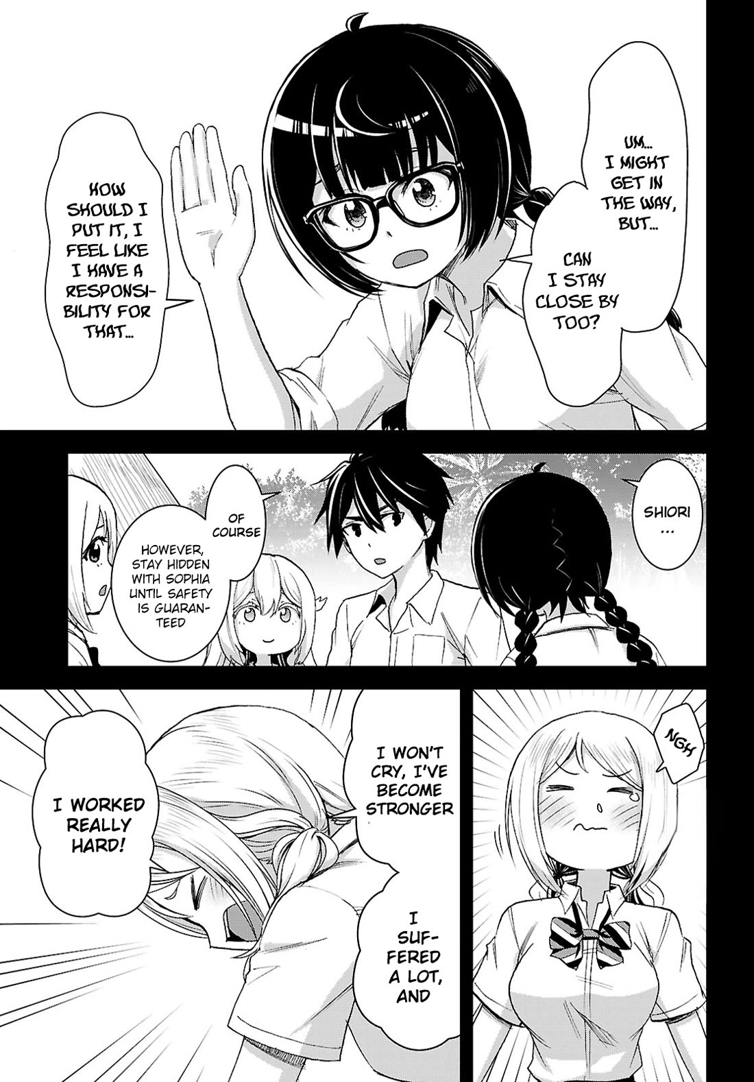 Isekai Yurutto Survival Seikatsu: Gakkou no Minna to Isekai no Mujintou ni Tenishitakedo Ore Dake Rakushou desu Chapter 47 page 10 - Chapter 47