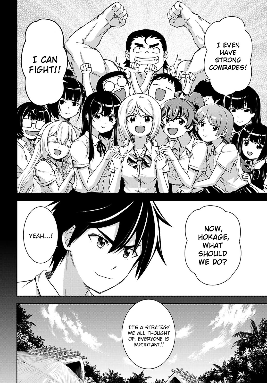 Isekai Yurutto Survival Seikatsu: Gakkou no Minna to Isekai no Mujintou ni Tenishitakedo Ore Dake Rakushou desu Chapter 47 page 11 - Chapter 47