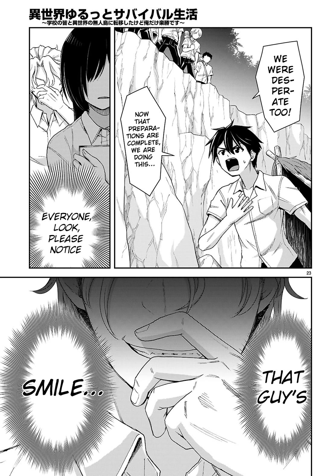 Isekai Yurutto Survival Seikatsu: Gakkou no Minna to Isekai no Mujintou ni Tenishitakedo Ore Dake Rakushou desu Chapter 47 page 26 - Chapter 47