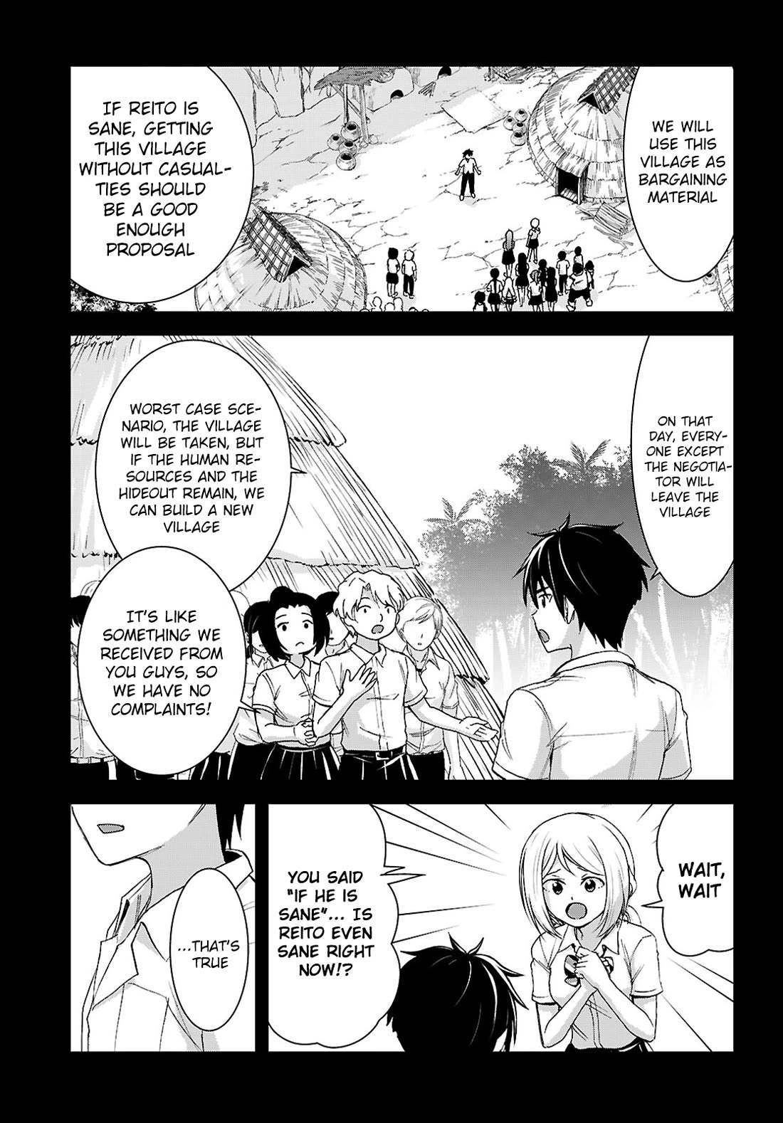 Isekai Yurutto Survival Seikatsu: Gakkou no Minna to Isekai no Mujintou ni Tenishitakedo Ore Dake Rakushou desu Chapter 47 page 8 - Chapter 47