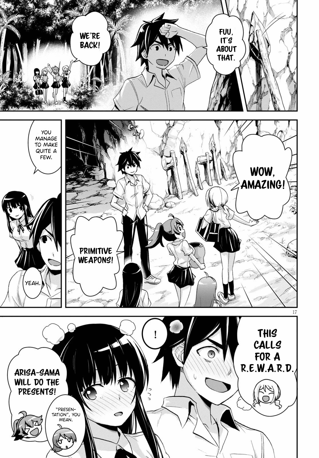 Isekai Yurutto Survival Seikatsu: Gakkou no Minna to Isekai no Mujintou ni Tenishitakedo Ore Dake Rakushou desu Chapter 5 page 18 - Chapter 5