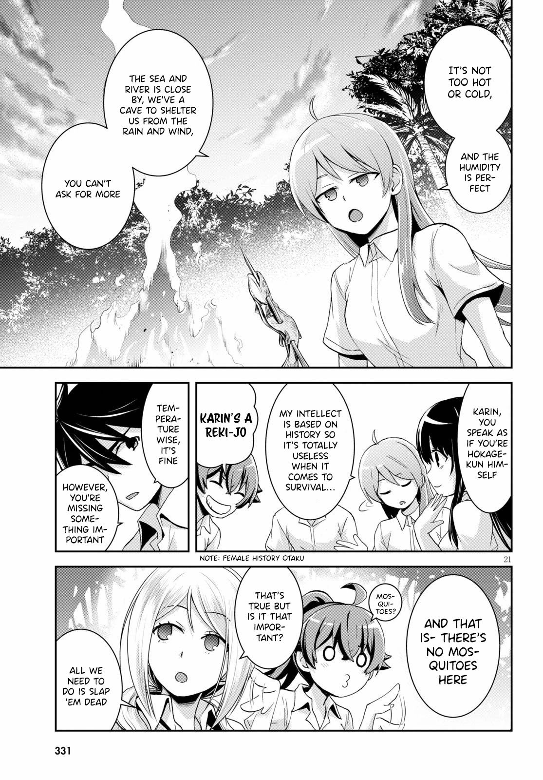 Isekai Yurutto Survival Seikatsu: Gakkou no Minna to Isekai no Mujintou ni Tenishitakedo Ore Dake Rakushou desu Chapter 5 page 22 - Chapter 5
