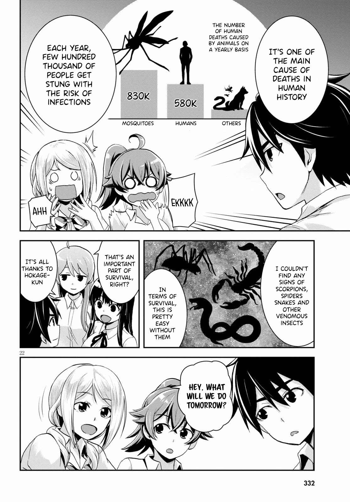 Isekai Yurutto Survival Seikatsu: Gakkou no Minna to Isekai no Mujintou ni Tenishitakedo Ore Dake Rakushou desu Chapter 5 page 23 - Chapter 5