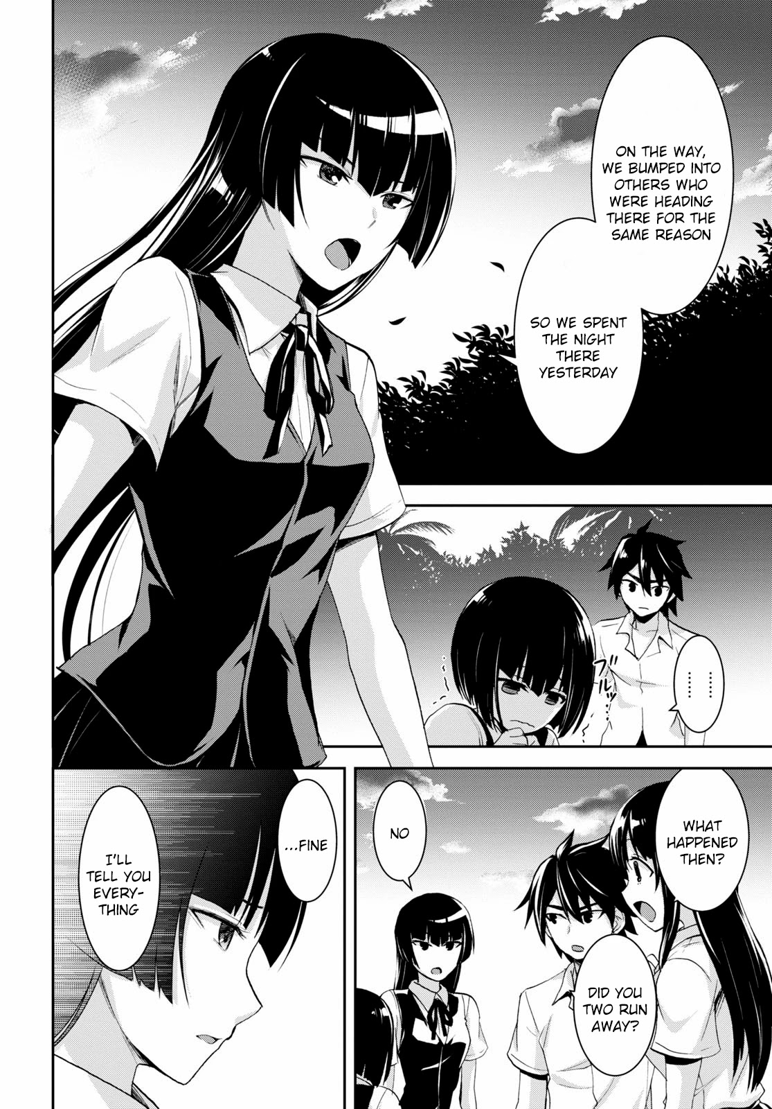 Isekai Yurutto Survival Seikatsu: Gakkou no Minna to Isekai no Mujintou ni Tenishitakedo Ore Dake Rakushou desu Chapter 6 page 11 - Chapter 6