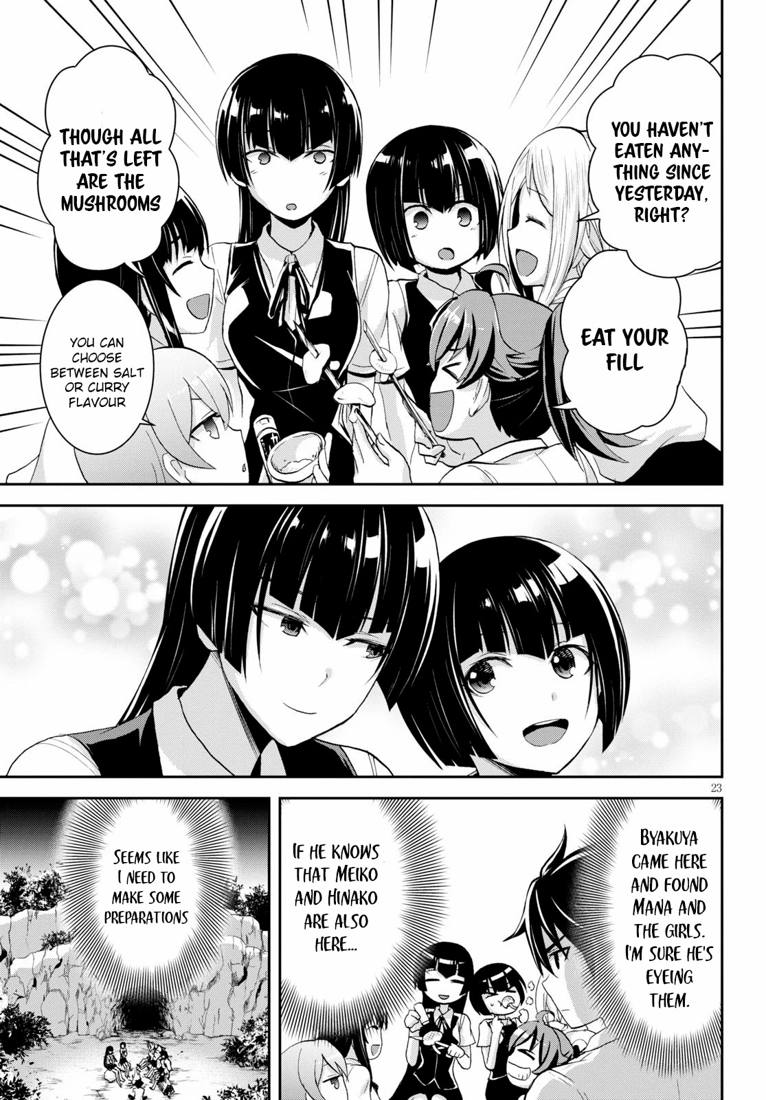 Isekai Yurutto Survival Seikatsu: Gakkou no Minna to Isekai no Mujintou ni Tenishitakedo Ore Dake Rakushou desu Chapter 6 page 26 - Chapter 6
