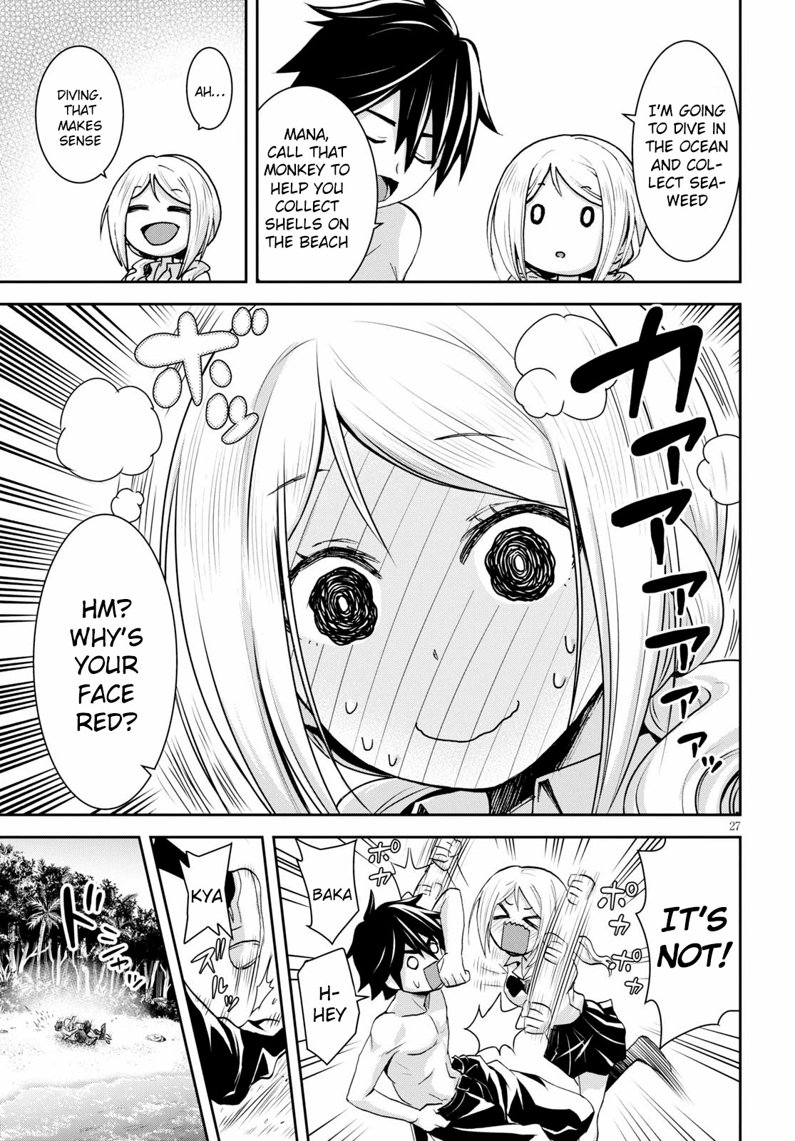 Isekai Yurutto Survival Seikatsu: Gakkou no Minna to Isekai no Mujintou ni Tenishitakedo Ore Dake Rakushou desu Chapter 6 page 30 - Chapter 6