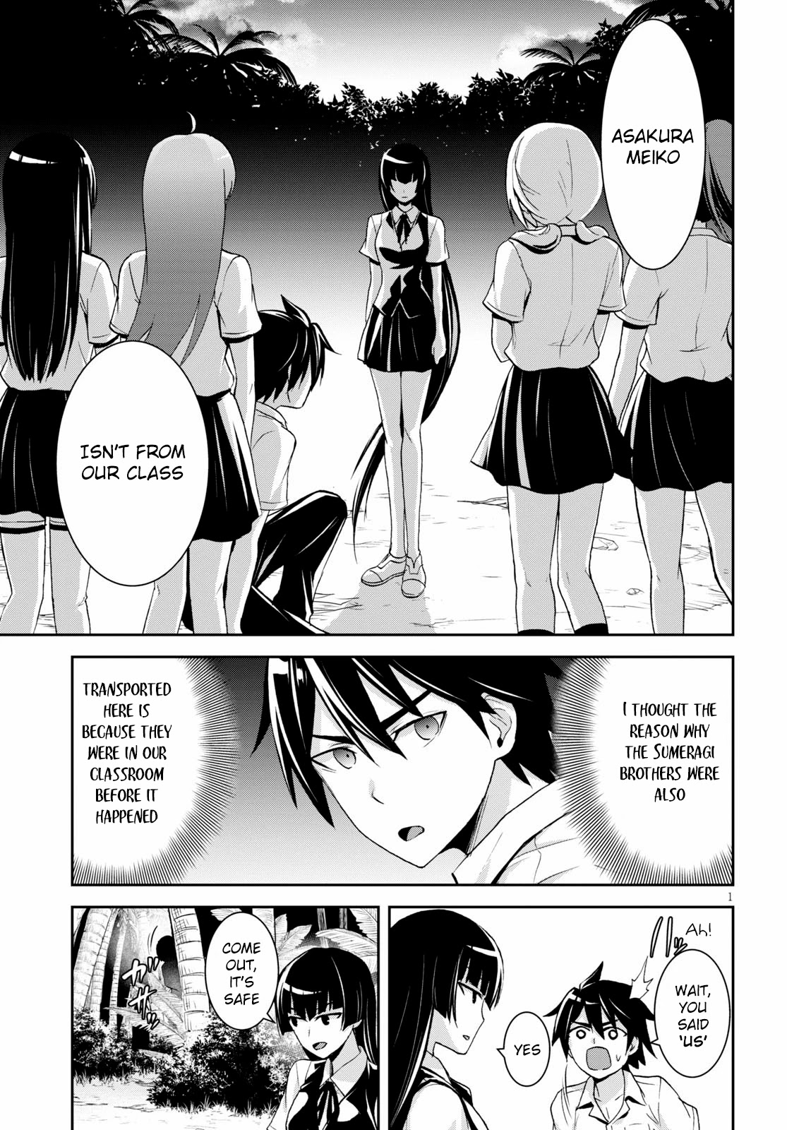 Isekai Yurutto Survival Seikatsu: Gakkou no Minna to Isekai no Mujintou ni Tenishitakedo Ore Dake Rakushou desu Chapter 6 page 4 - Chapter 6