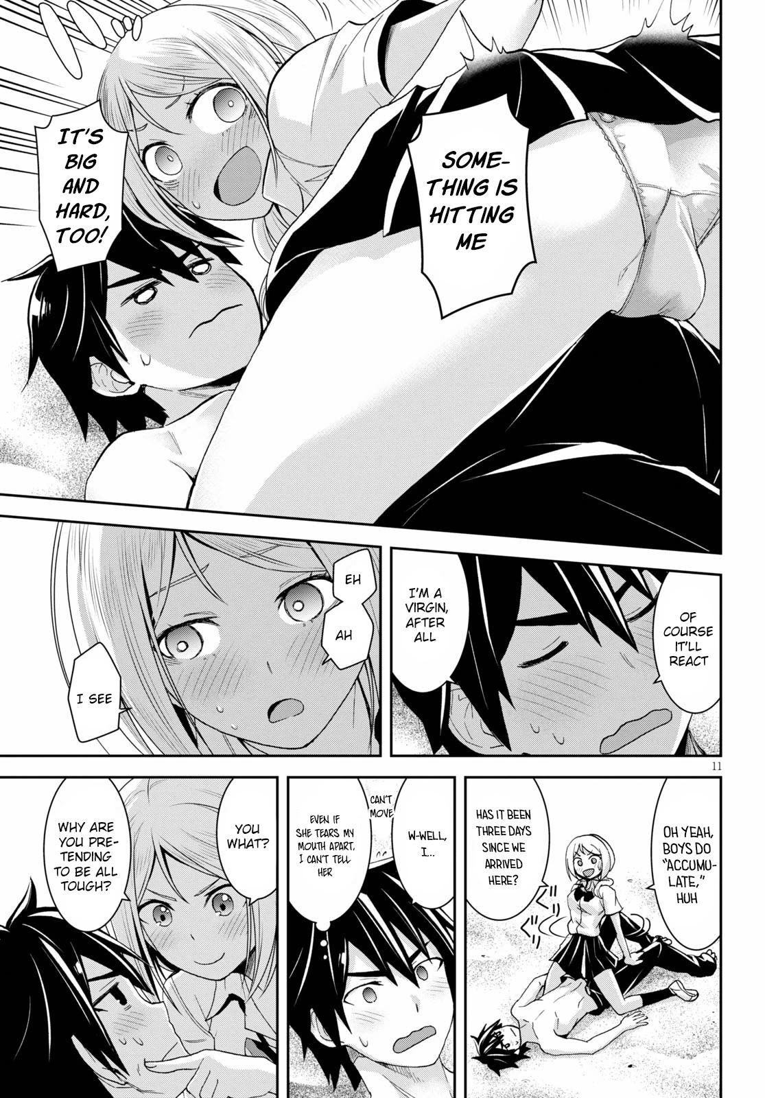 Isekai Yurutto Survival Seikatsu: Gakkou no Minna to Isekai no Mujintou ni Tenishitakedo Ore Dake Rakushou desu Chapter 7 page 14 - Chapter 7
