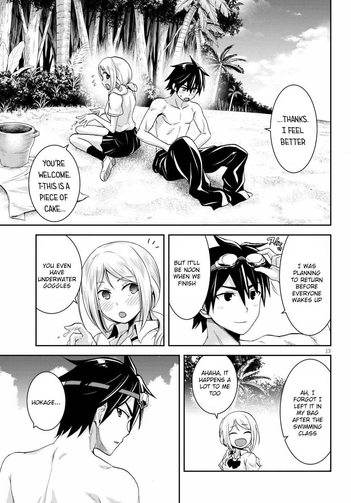 Isekai Yurutto Survival Seikatsu: Gakkou no Minna to Isekai no Mujintou ni Tenishitakedo Ore Dake Rakushou desu Chapter 7 page 16 - Chapter 7