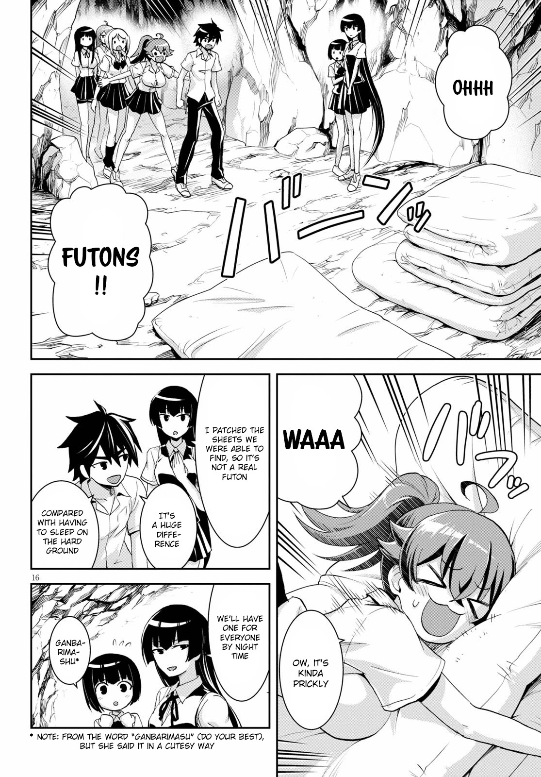 Isekai Yurutto Survival Seikatsu: Gakkou no Minna to Isekai no Mujintou ni Tenishitakedo Ore Dake Rakushou desu Chapter 7 page 19 - Chapter 7