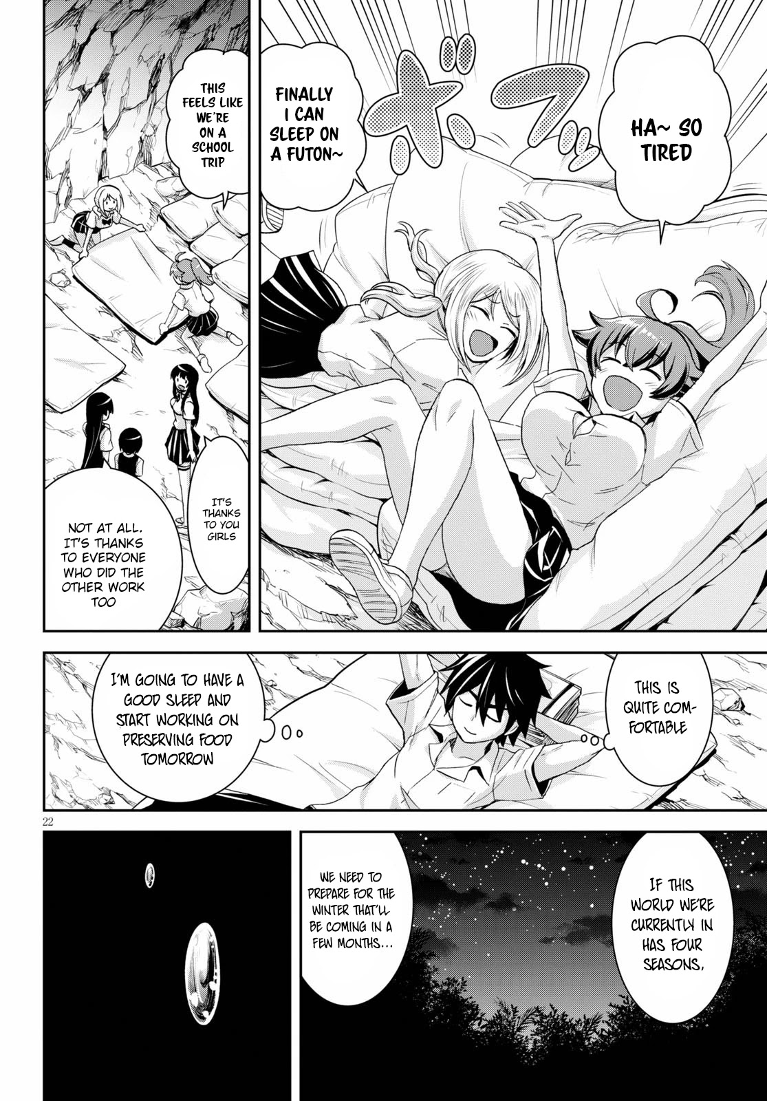 Isekai Yurutto Survival Seikatsu: Gakkou no Minna to Isekai no Mujintou ni Tenishitakedo Ore Dake Rakushou desu Chapter 7 page 25 - Chapter 7