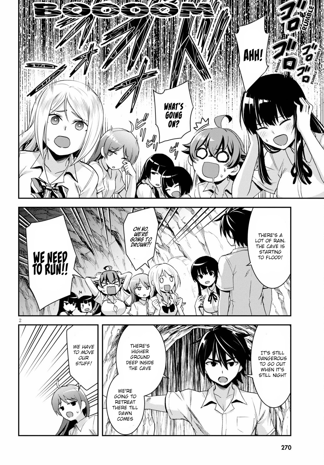 Isekai Yurutto Survival Seikatsu: Gakkou no Minna to Isekai no Mujintou ni Tenishitakedo Ore Dake Rakushou desu Chapter 8 page 3 - Chapter 8