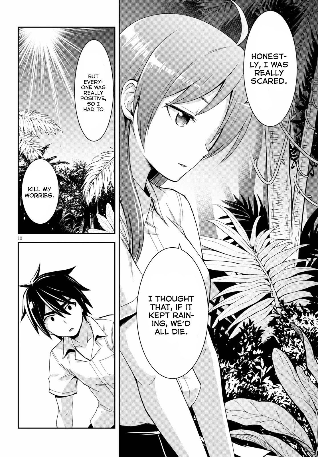 Isekai Yurutto Survival Seikatsu: Gakkou no Minna to Isekai no Mujintou ni Tenishitakedo Ore Dake Rakushou desu Chapter 9 page 11 - Chapter 9