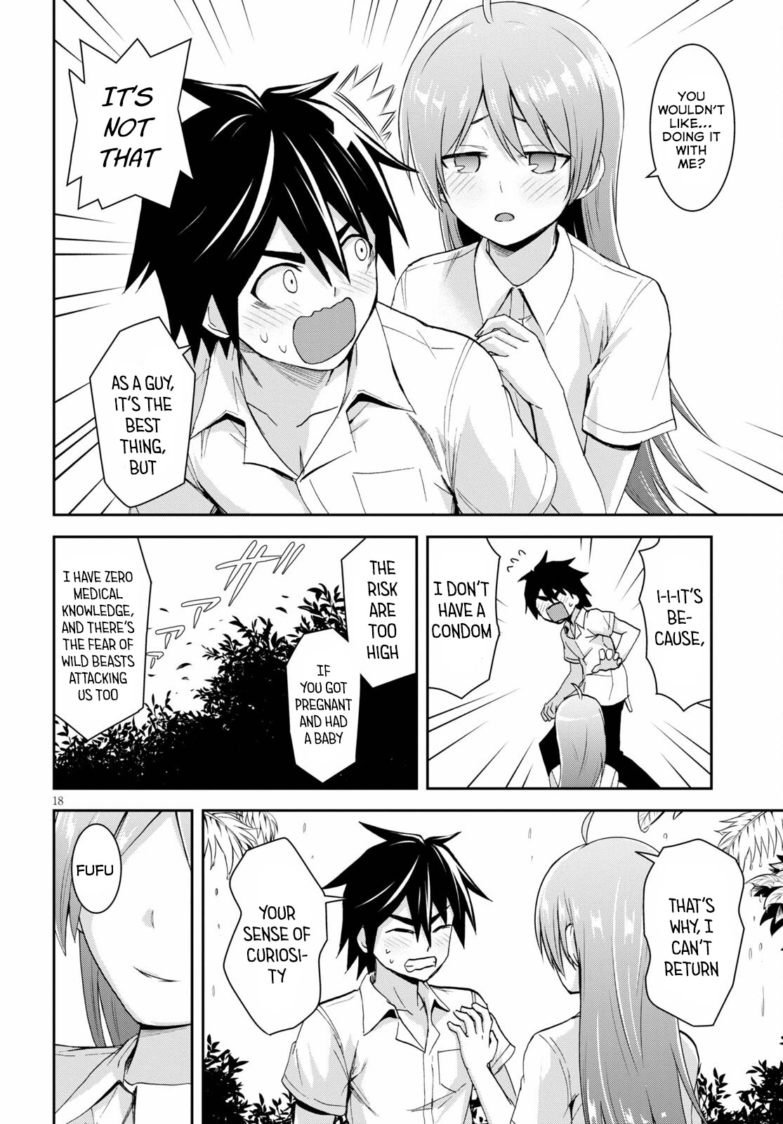 Isekai Yurutto Survival Seikatsu: Gakkou no Minna to Isekai no Mujintou ni Tenishitakedo Ore Dake Rakushou desu Chapter 9 page 19 - Chapter 9