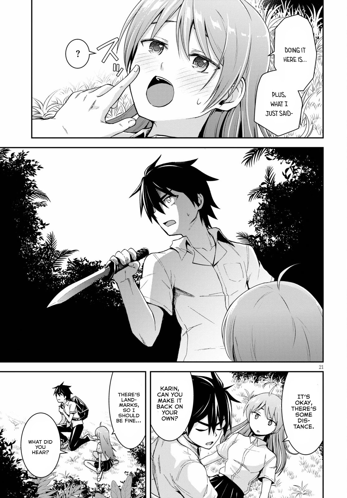 Isekai Yurutto Survival Seikatsu: Gakkou no Minna to Isekai no Mujintou ni Tenishitakedo Ore Dake Rakushou desu Chapter 9 page 22 - Chapter 9