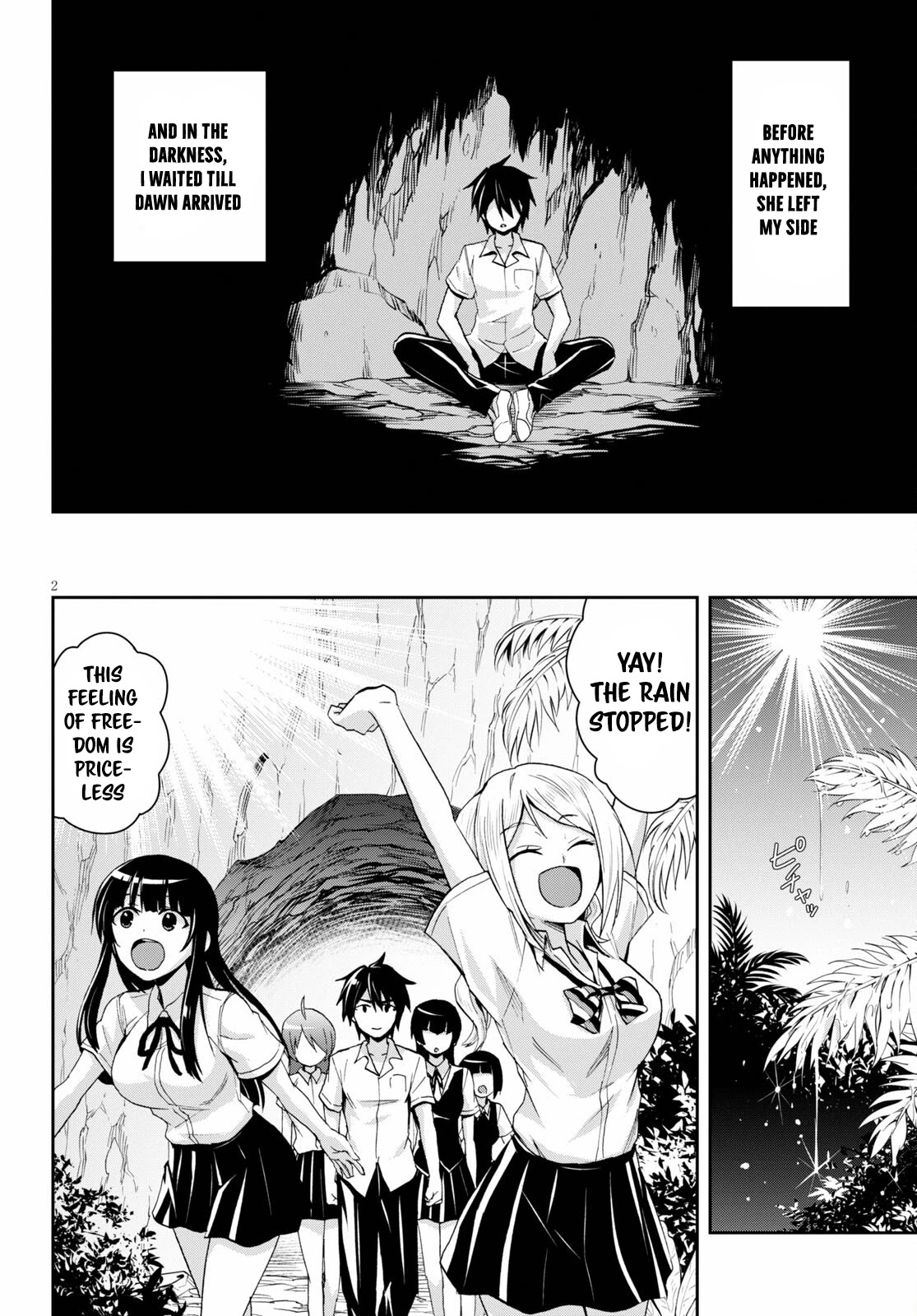 Isekai Yurutto Survival Seikatsu: Gakkou no Minna to Isekai no Mujintou ni Tenishitakedo Ore Dake Rakushou desu Chapter 9 page 3 - Chapter 9