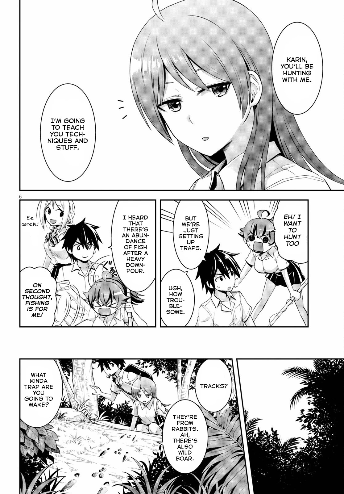 Isekai Yurutto Survival Seikatsu: Gakkou no Minna to Isekai no Mujintou ni Tenishitakedo Ore Dake Rakushou desu Chapter 9 page 7 - Chapter 9