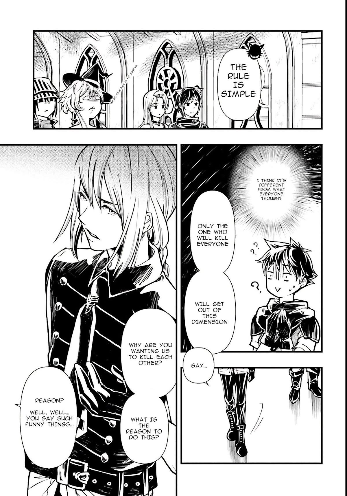 Isekai Yuusha No Satsujin Yuugi Chapter 2 page 3 - Chapter 2: First Victim