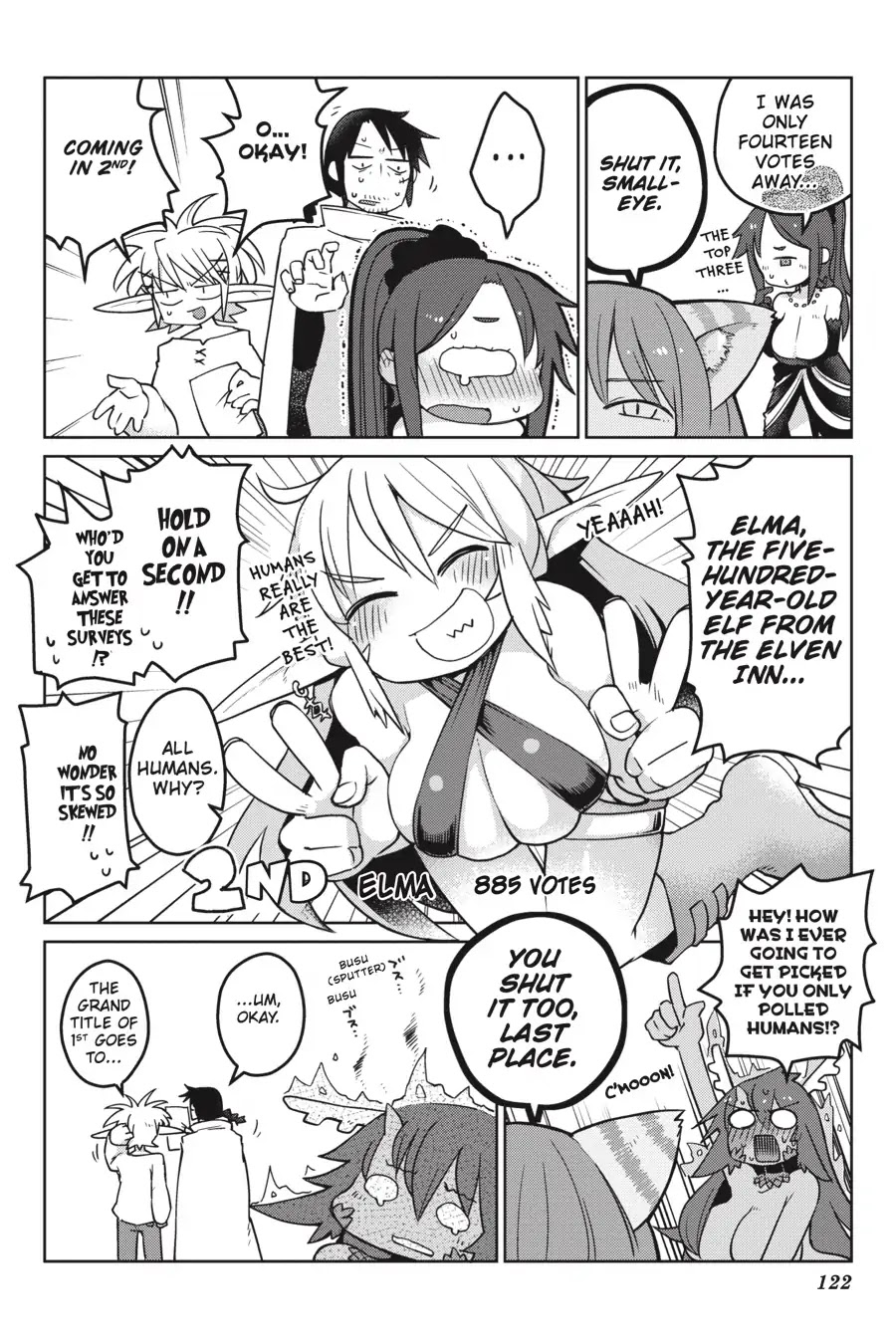 Ishuzoku Reviewers Chapter 21.5 page 5 - Vol.2 Popularity Poll