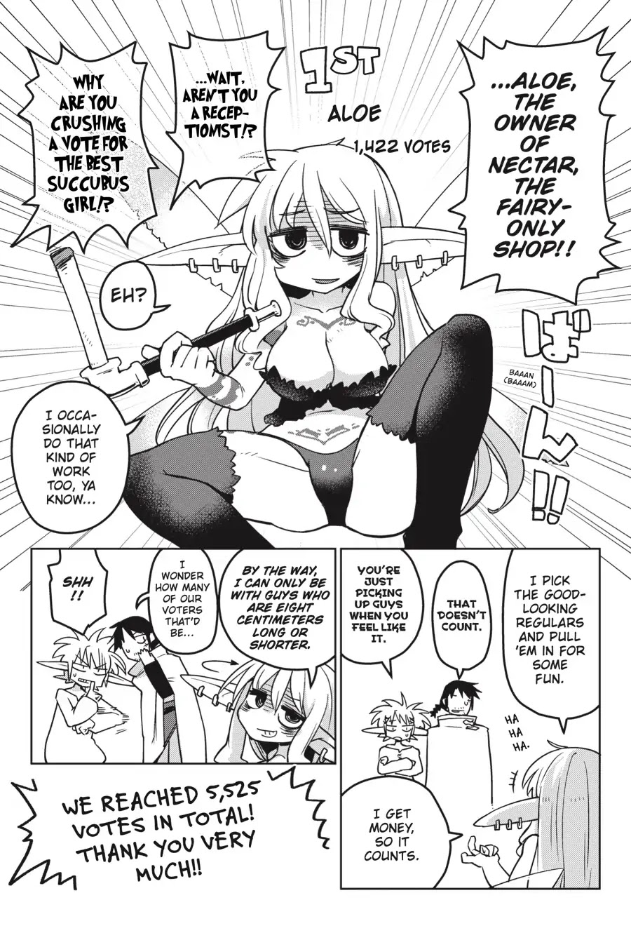 Ishuzoku Reviewers Chapter 21.5 page 6 - Vol.2 Popularity Poll