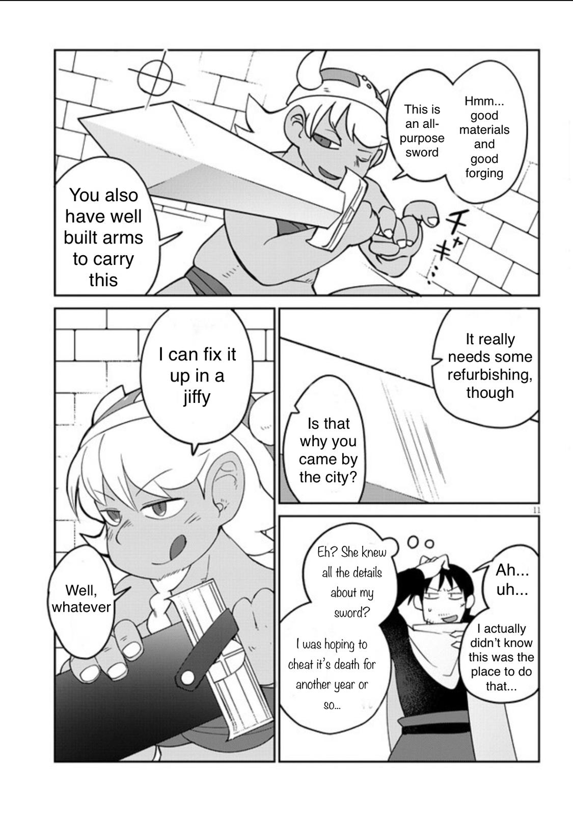 Ishuzoku Reviewers Chapter 32 page 11 - Chapter 32