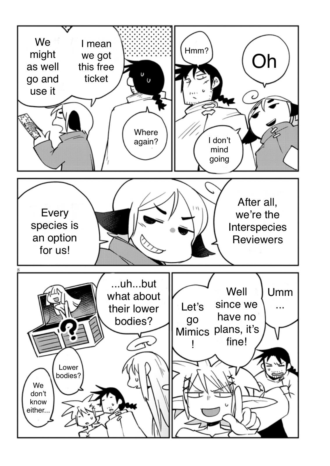 Ishuzoku Reviewers Chapter 35 page 8 - Chapter 35
