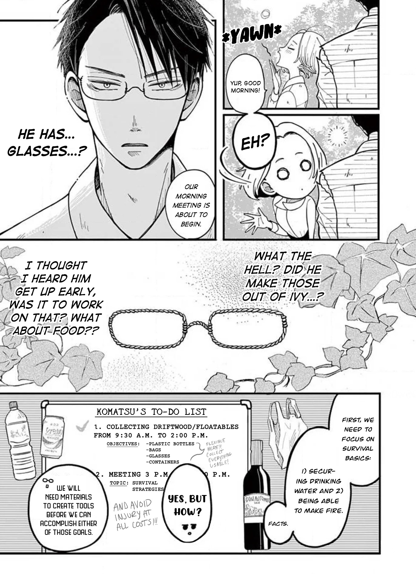 Island Manager Chapter 1 page 13 - Chapter 1: Survival is Not the Same as Business