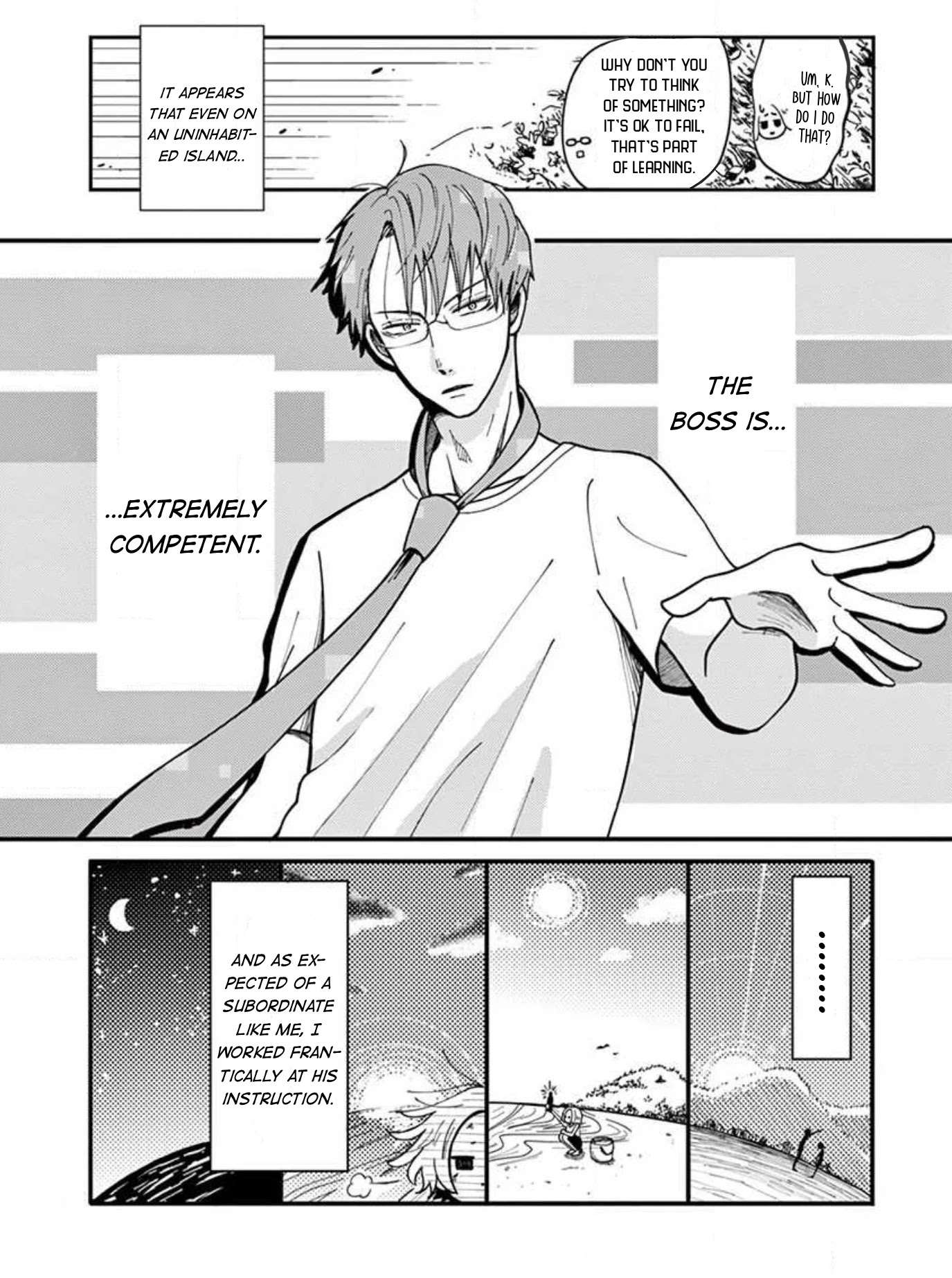 Island Manager Chapter 1 page 22 - Chapter 1: Survival is Not the Same as Business
