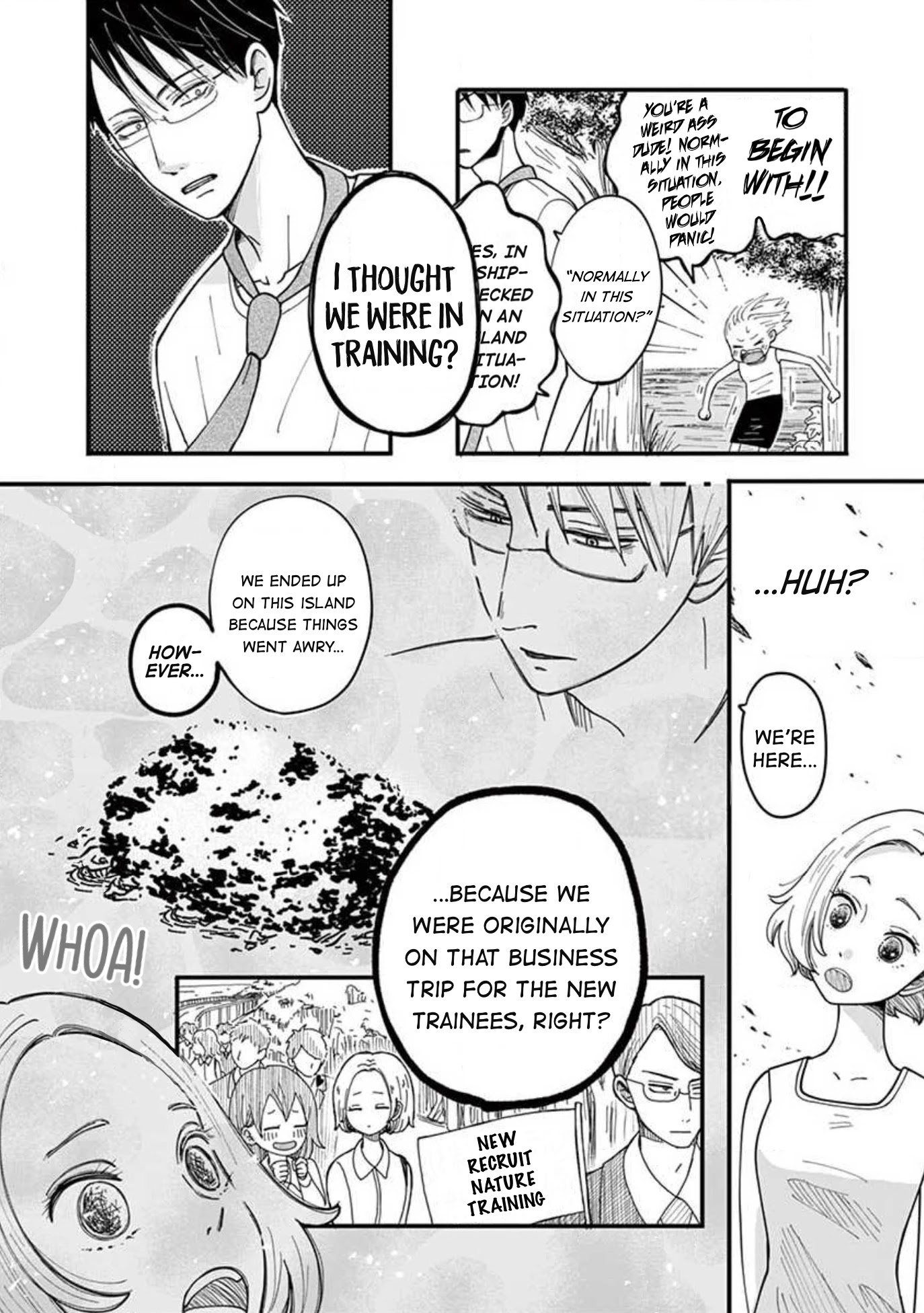 Island Manager Chapter 1 page 40 - Chapter 1: Survival is Not the Same as Business