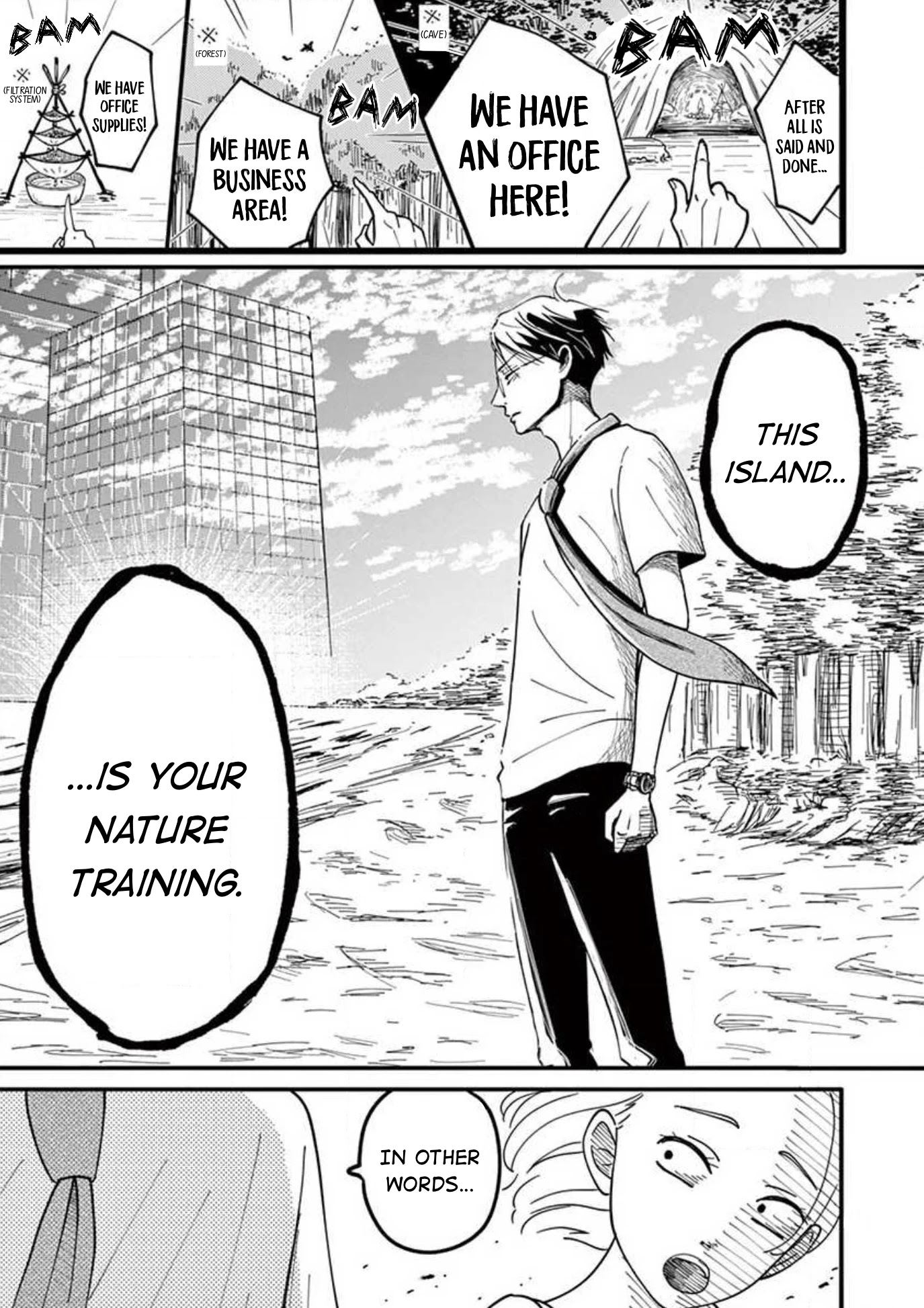 Island Manager Chapter 1 page 41 - Chapter 1: Survival is Not the Same as Business