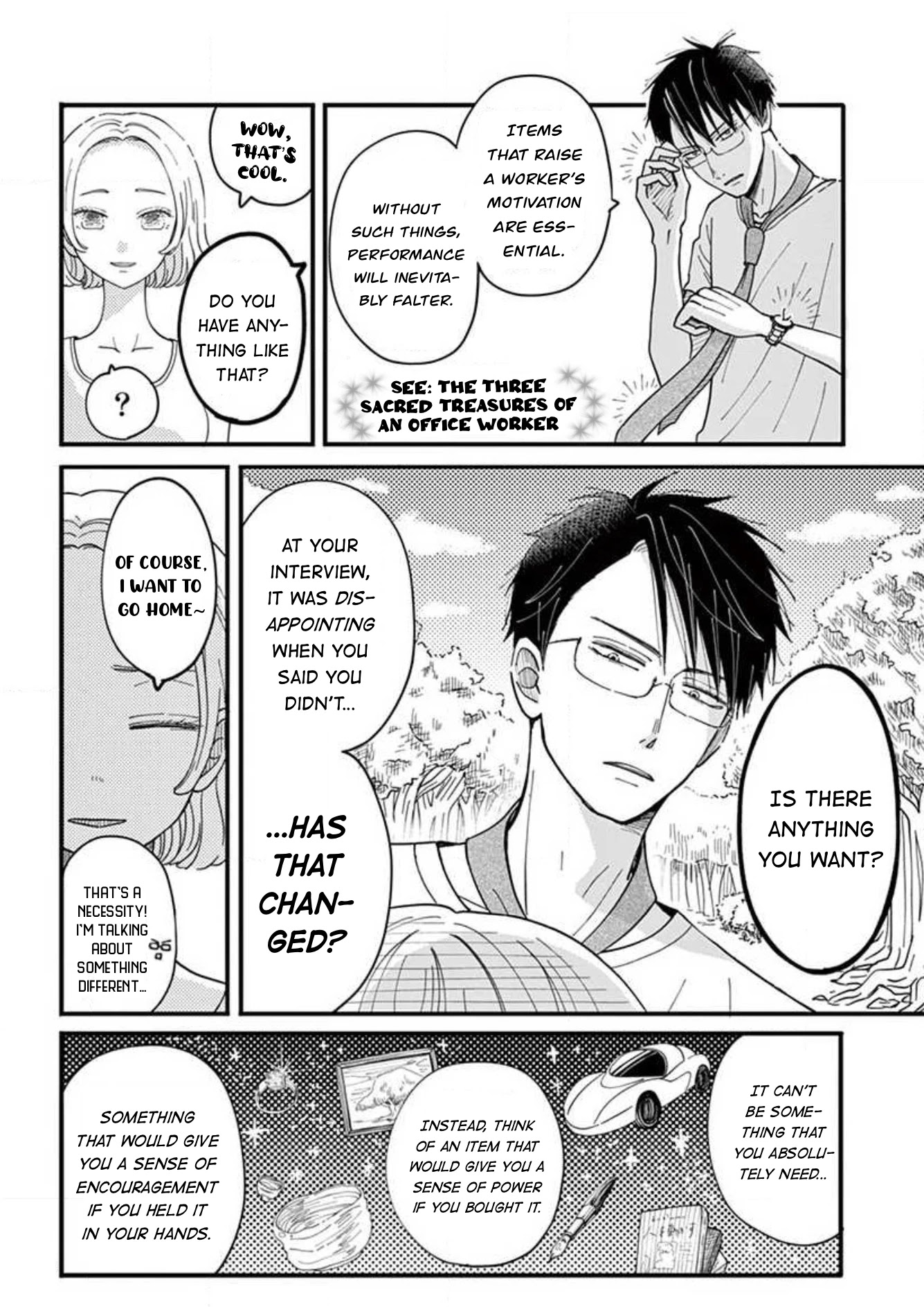 Island Manager Chapter 4 page 6 - Chapter 4: It Seems That People Who Want Things Get Ahead in Life