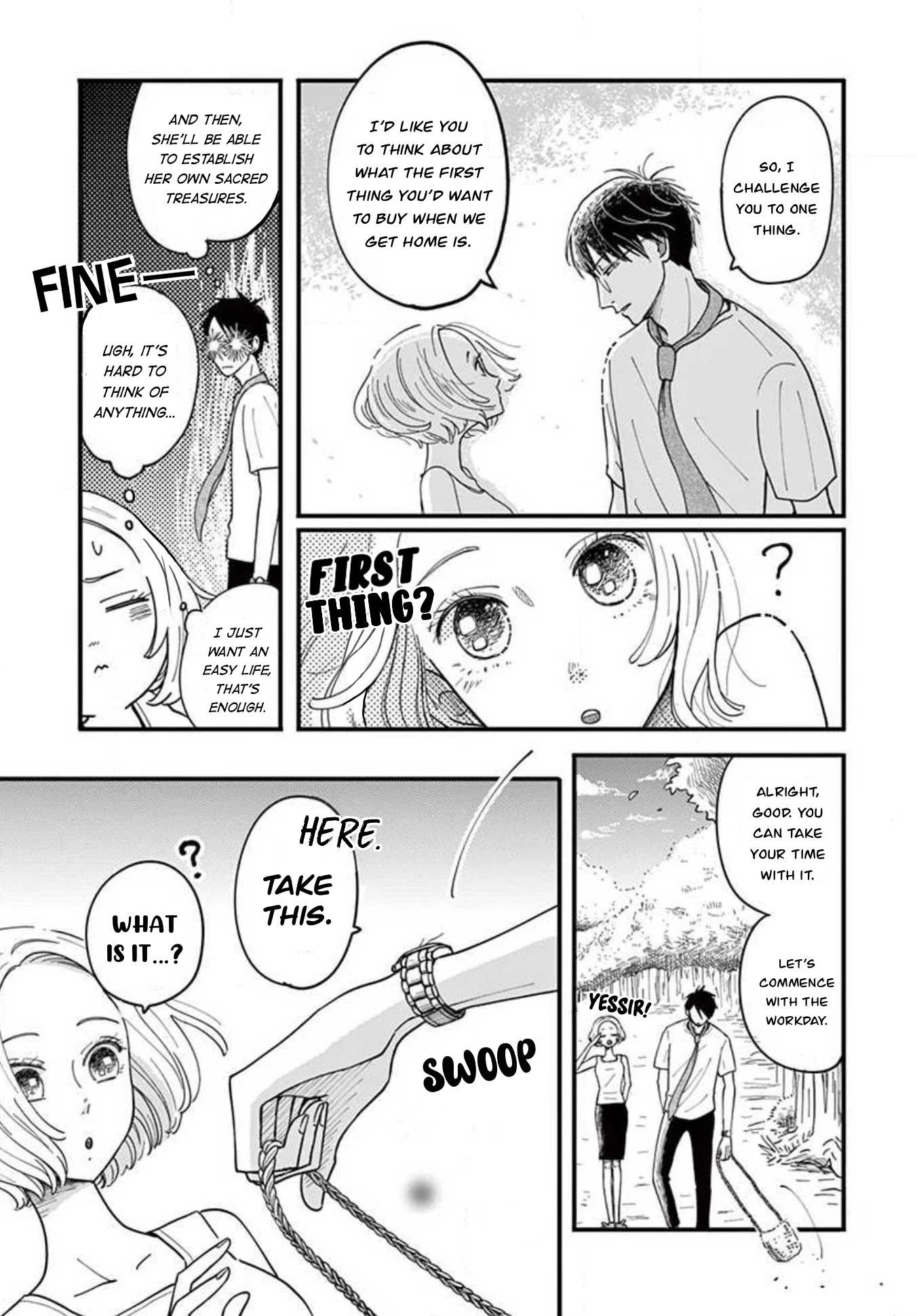 Island Manager Chapter 4 page 7 - Chapter 4: It Seems That People Who Want Things Get Ahead in Life