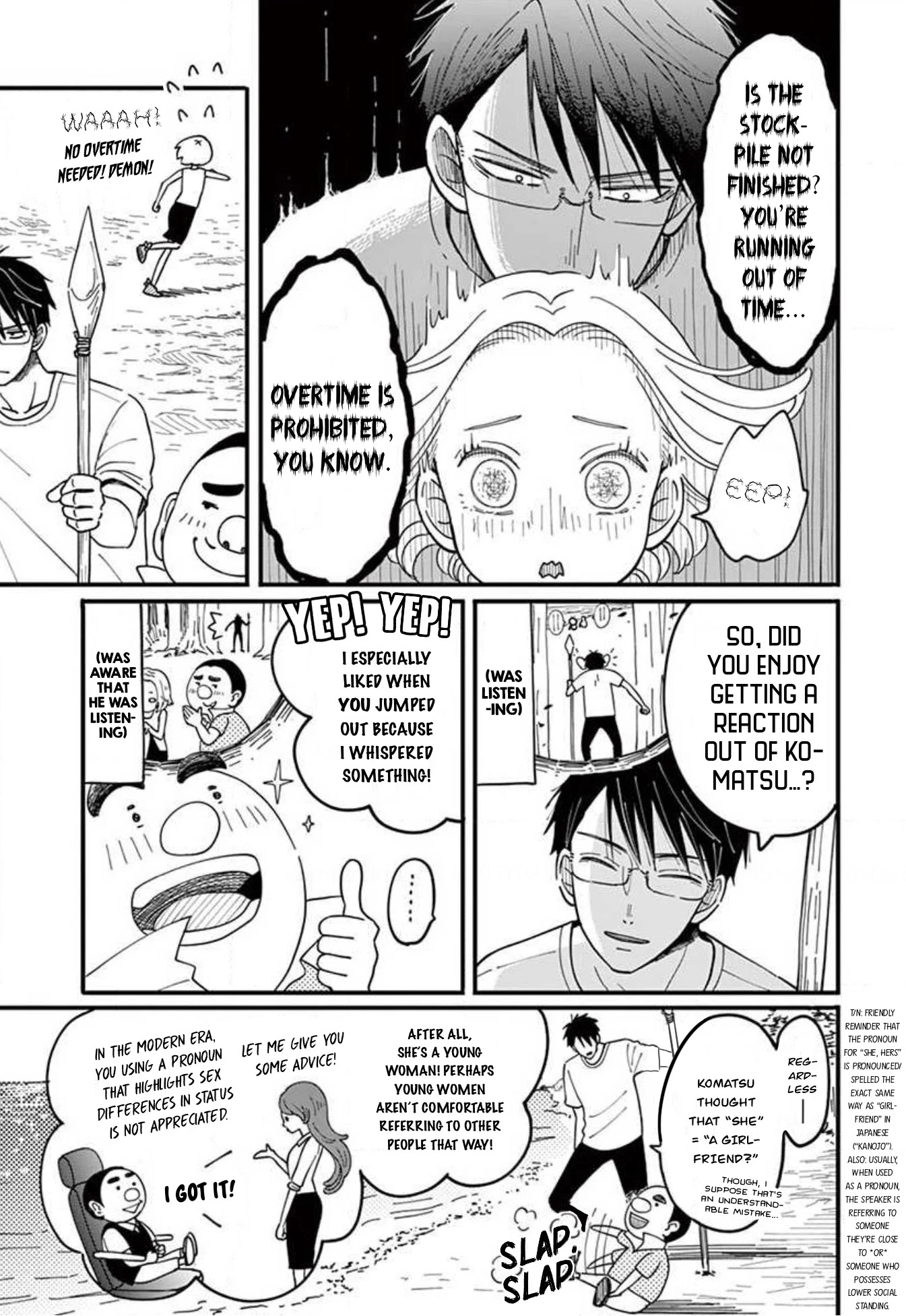 Island Manager Chapter 8 page 10 - Chapter 8: I Won’t Watch You Crawl to Work