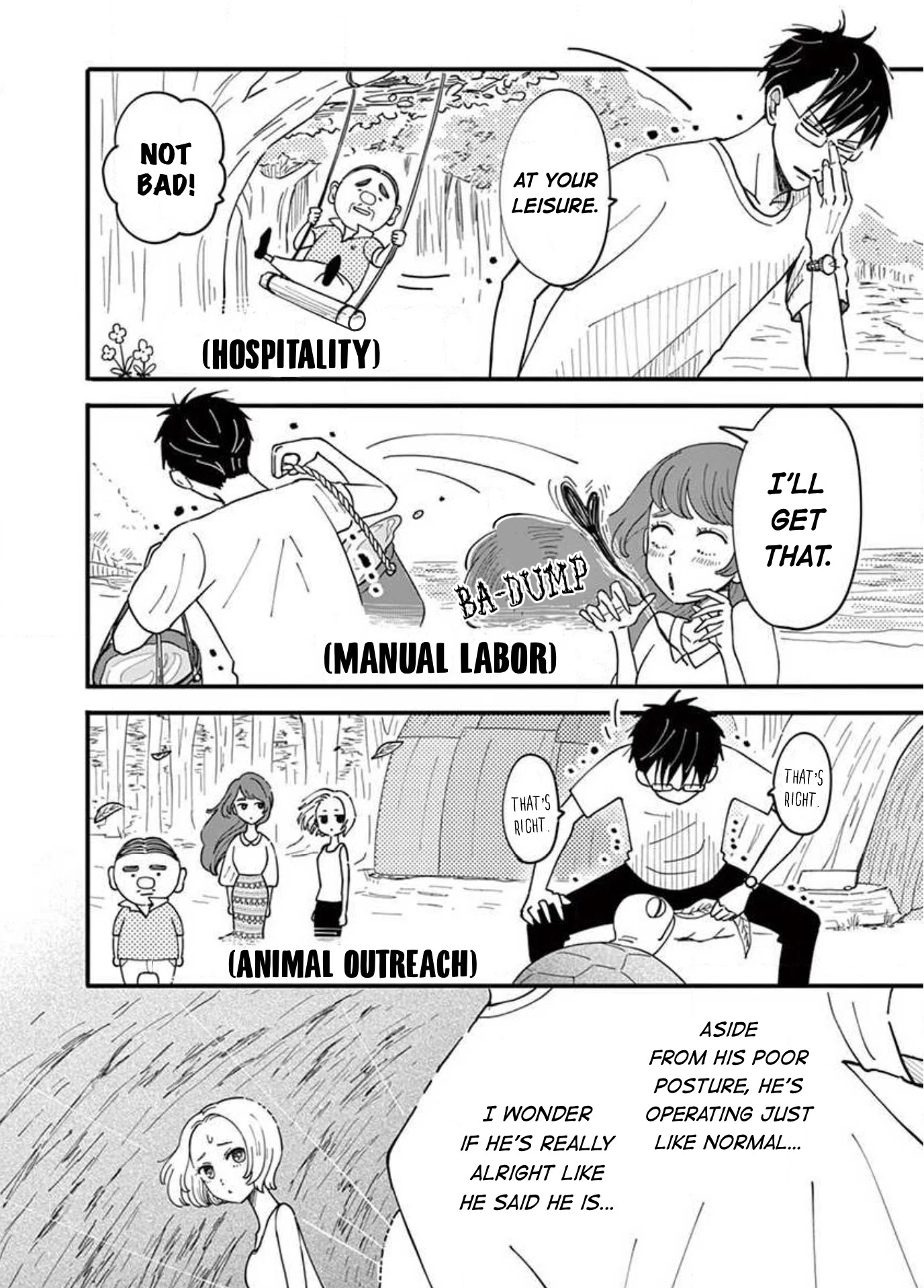 Island Manager Chapter 8 page 15 - Chapter 8: I Won’t Watch You Crawl to Work